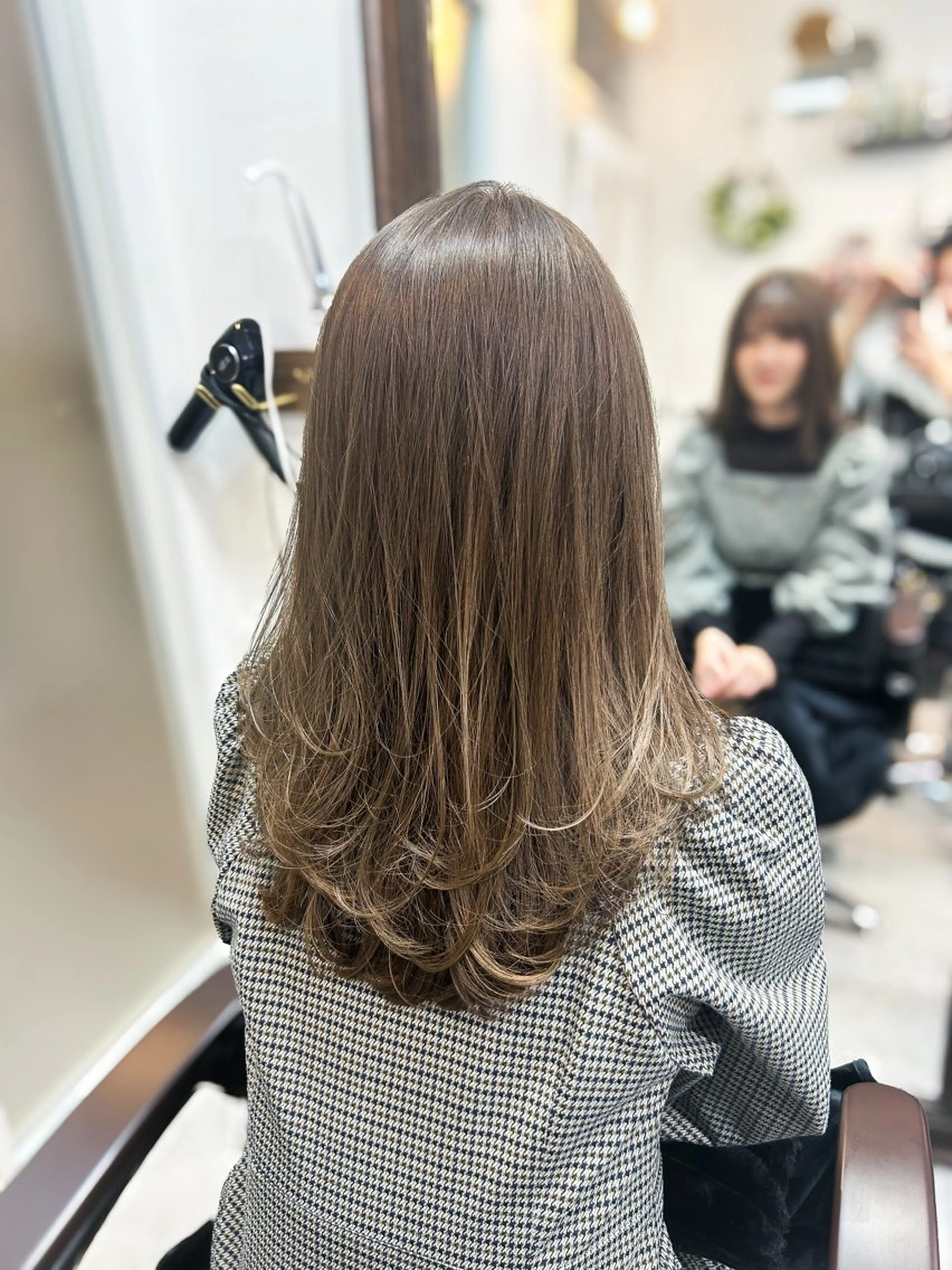 セミロング 顔周りレイヤー/ボブ 銀座✨中野まさひろのヘアスタイル