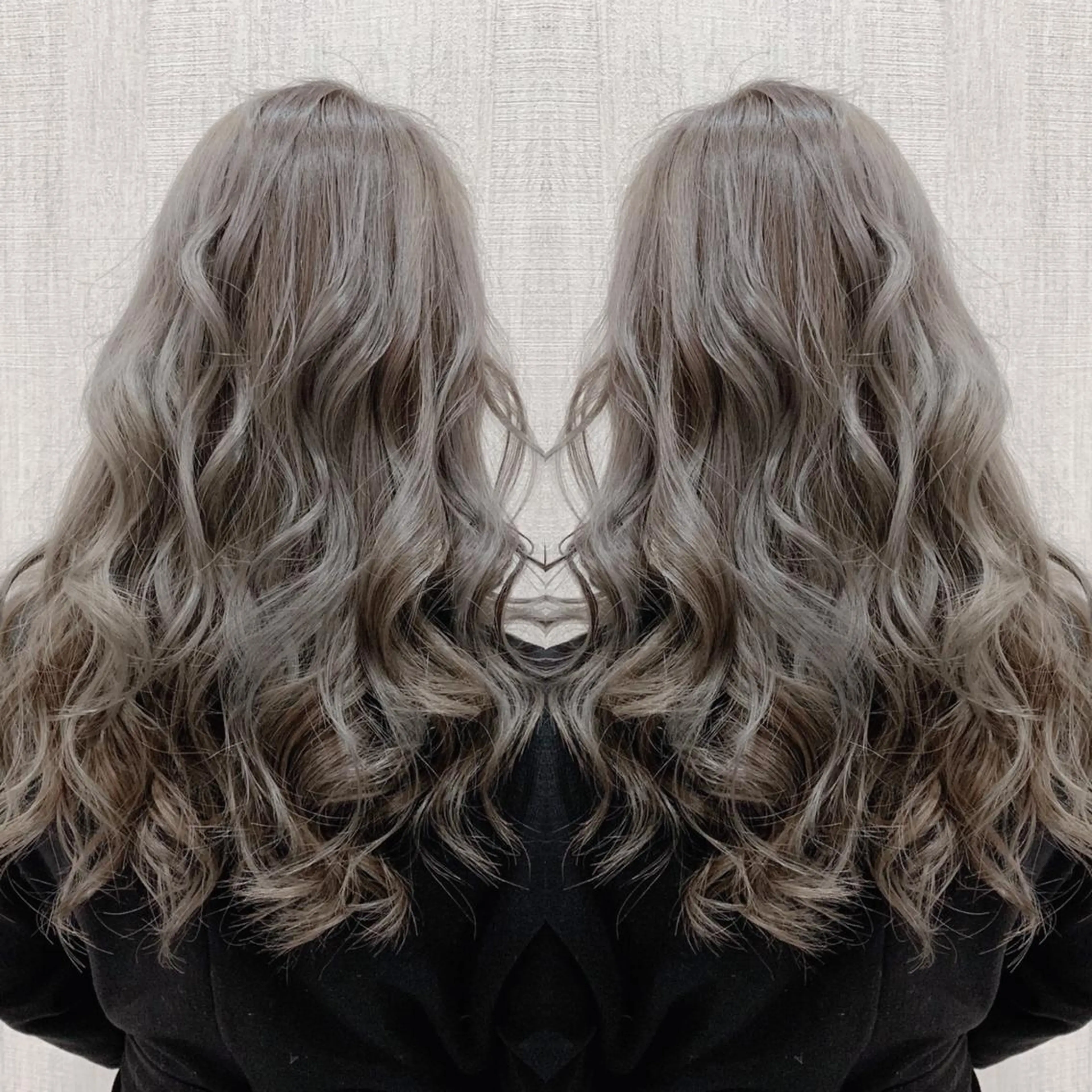 ロング カラー ヘアカラー トリートメント 店長✨レイヤー✖️ 髪質改善✖️韓国ヘアのヘアスタイル