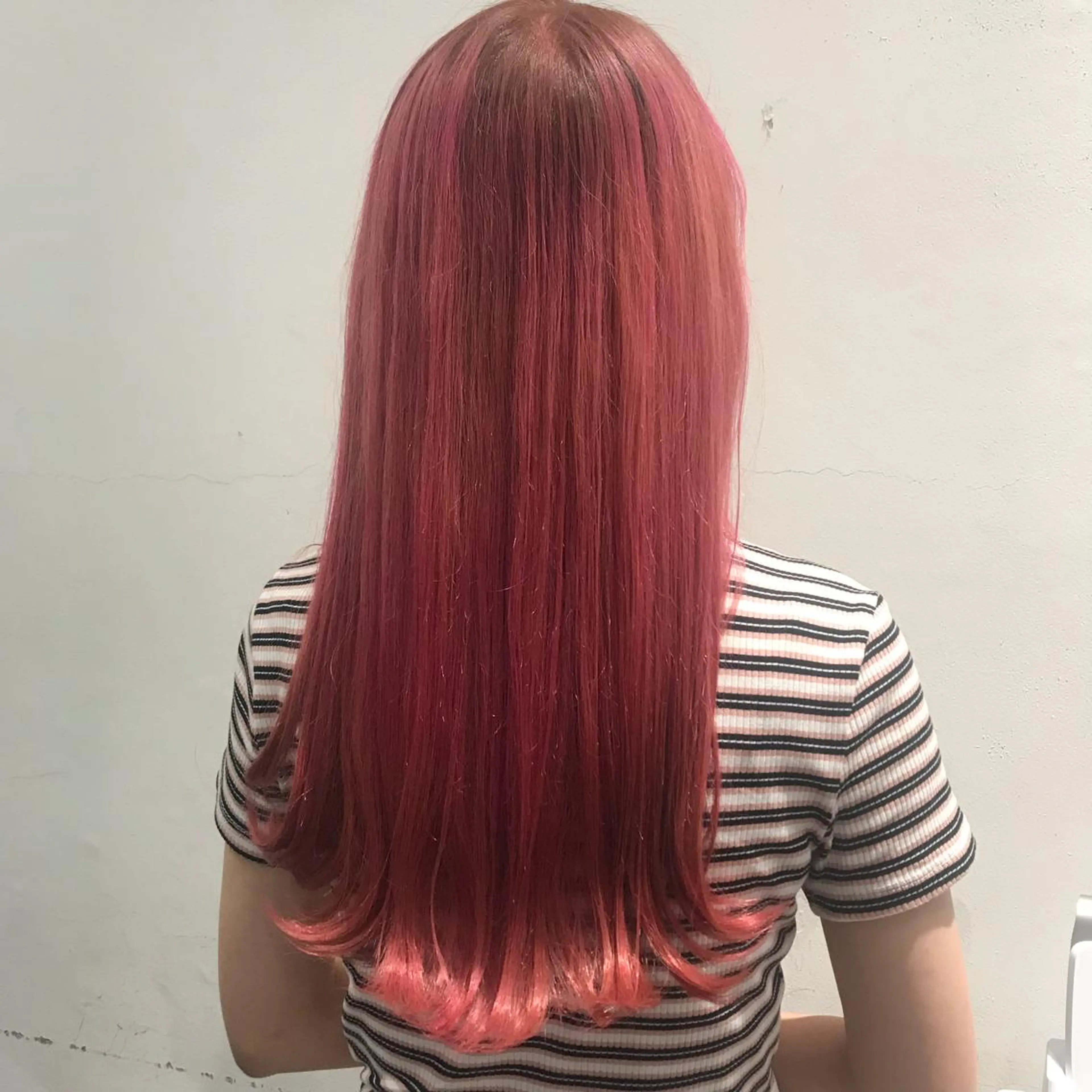 ロング ヘアカラー サイレント美容師 アイリィのヘアスタイル