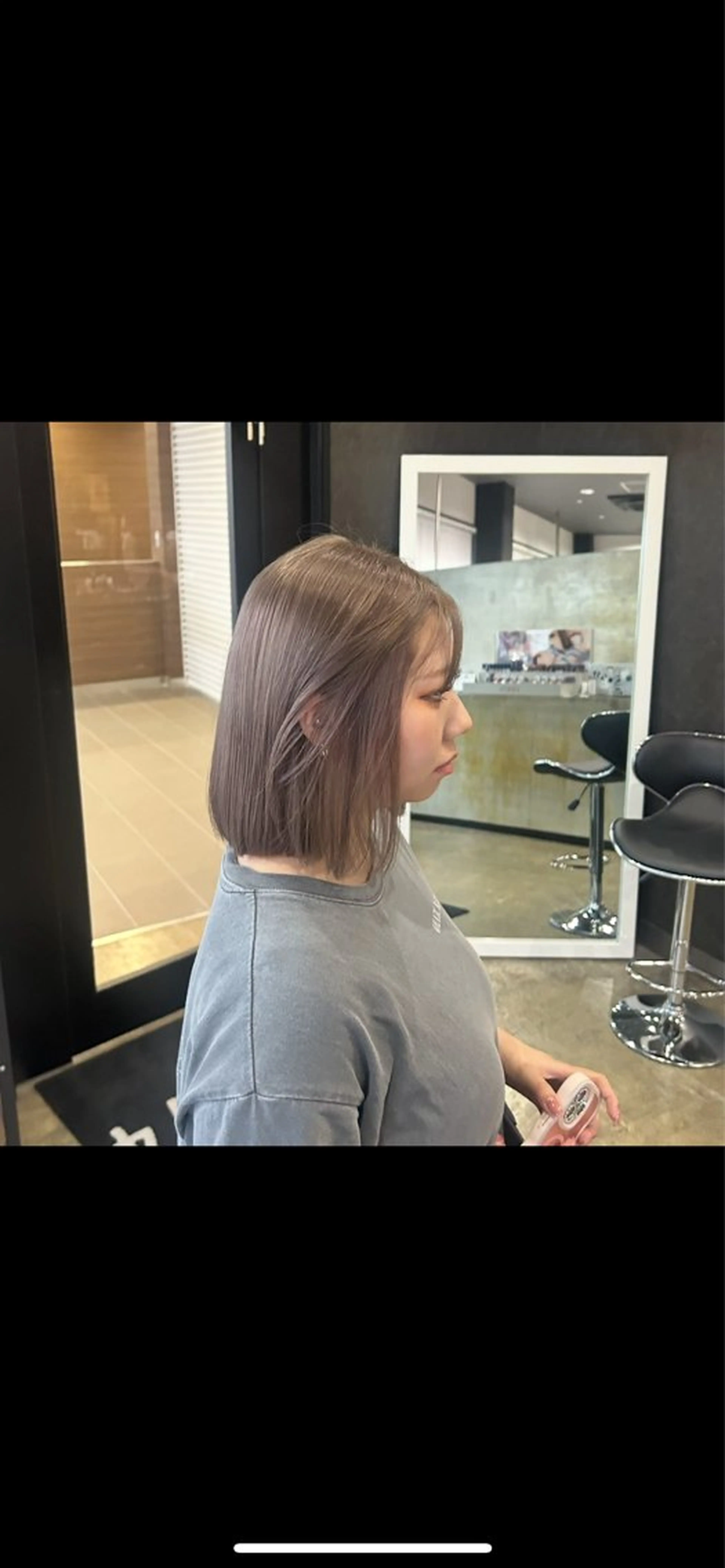 ミディアム カラー ベージュカラー HAIR774所属・みゆ〈774〉 レディース限定のヘアスタイル