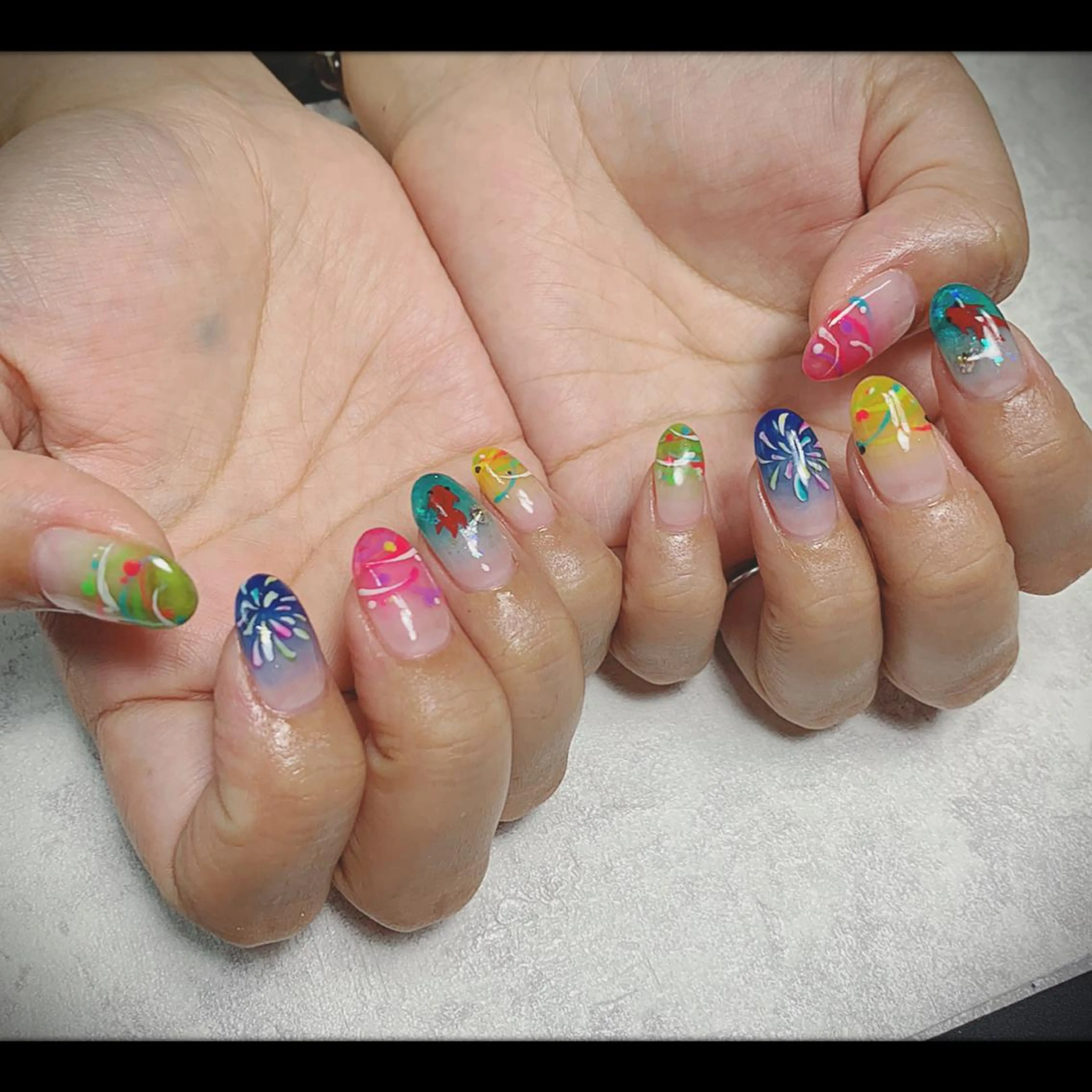 ネイル ハンドネイル M nail 市原市ちはら台のネイルデザイン