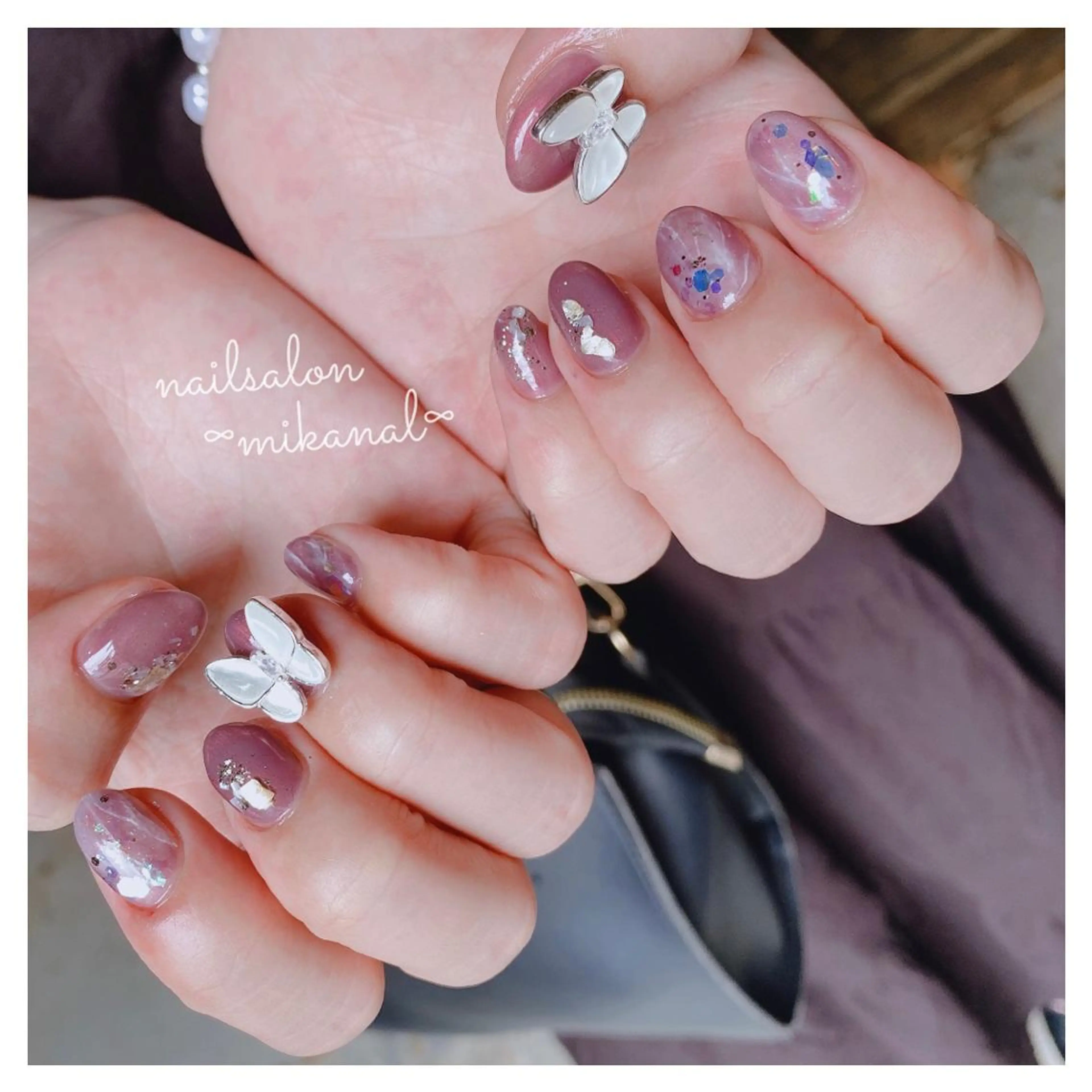 ネイル ハンドネイル nailsalon ∞ ﾐｶﾅﾙ ∞のネイルデザイン