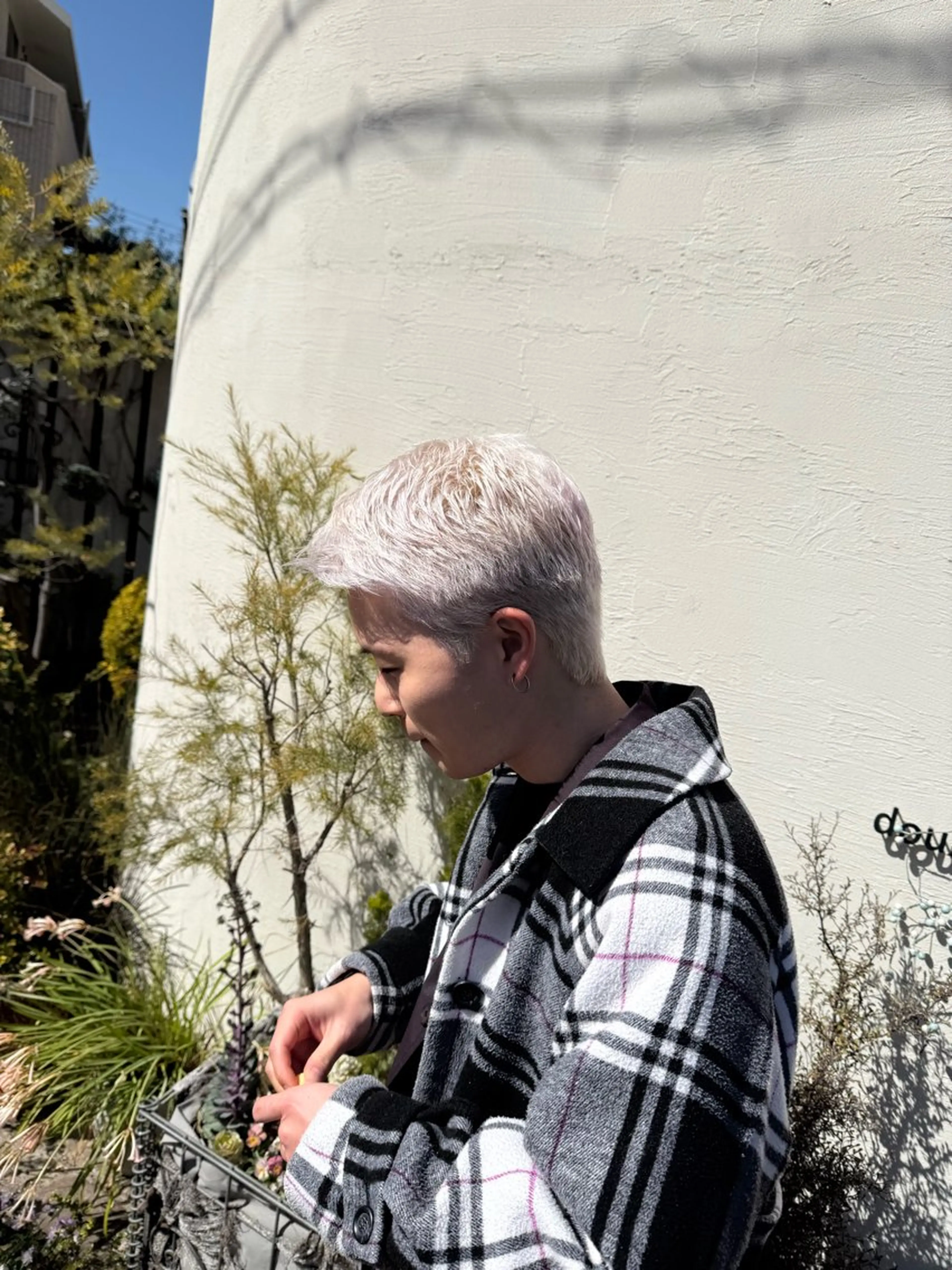 カラー メンズ スパイキーショート atelier doux dimanche（アトリエ・ドゥー・ディマンシュ）所属・【メンズカット】 Fukamiのヘアスタイル