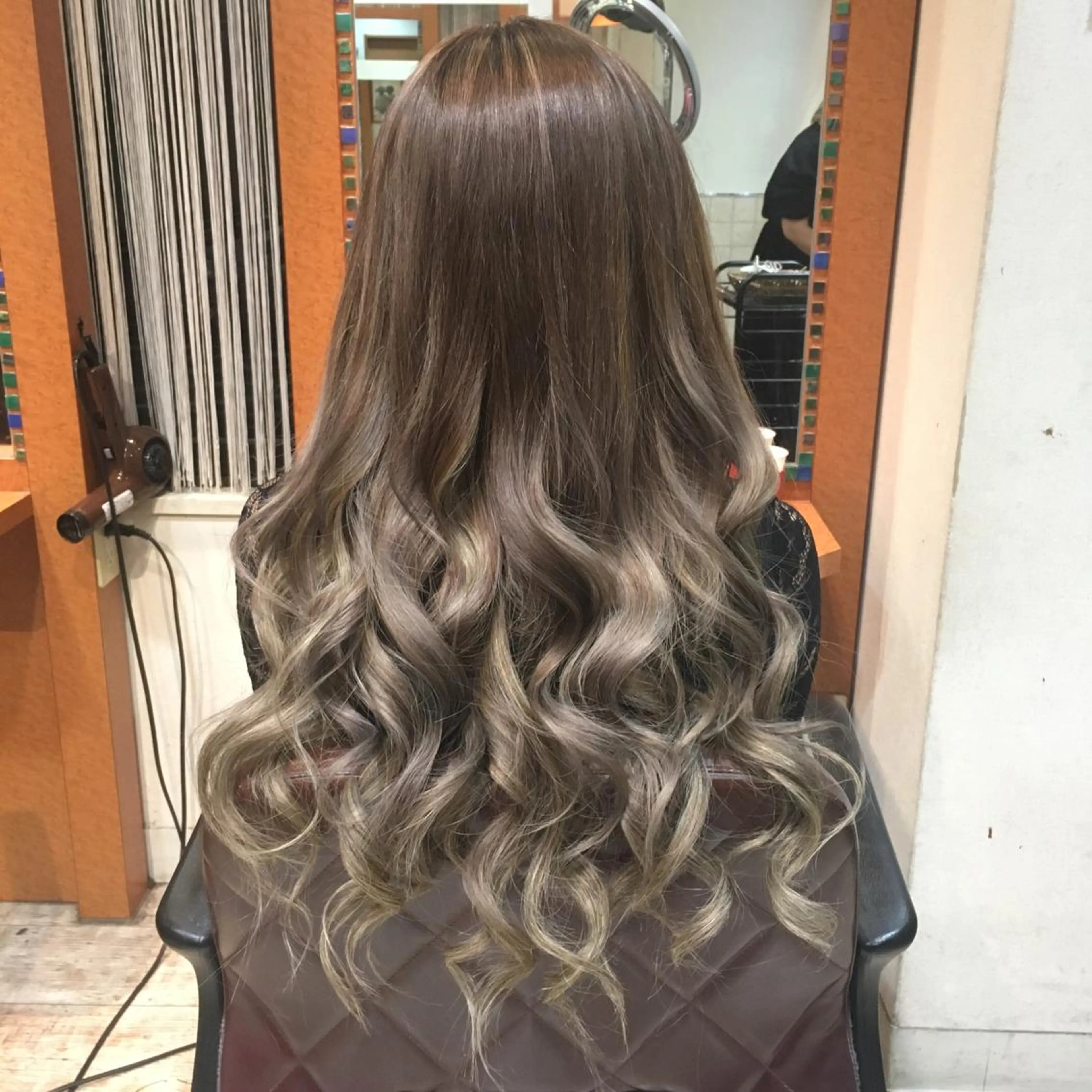 ロング 編み込みエクステ エクステ リピート指名no.1 /ruiのヘアスタイル