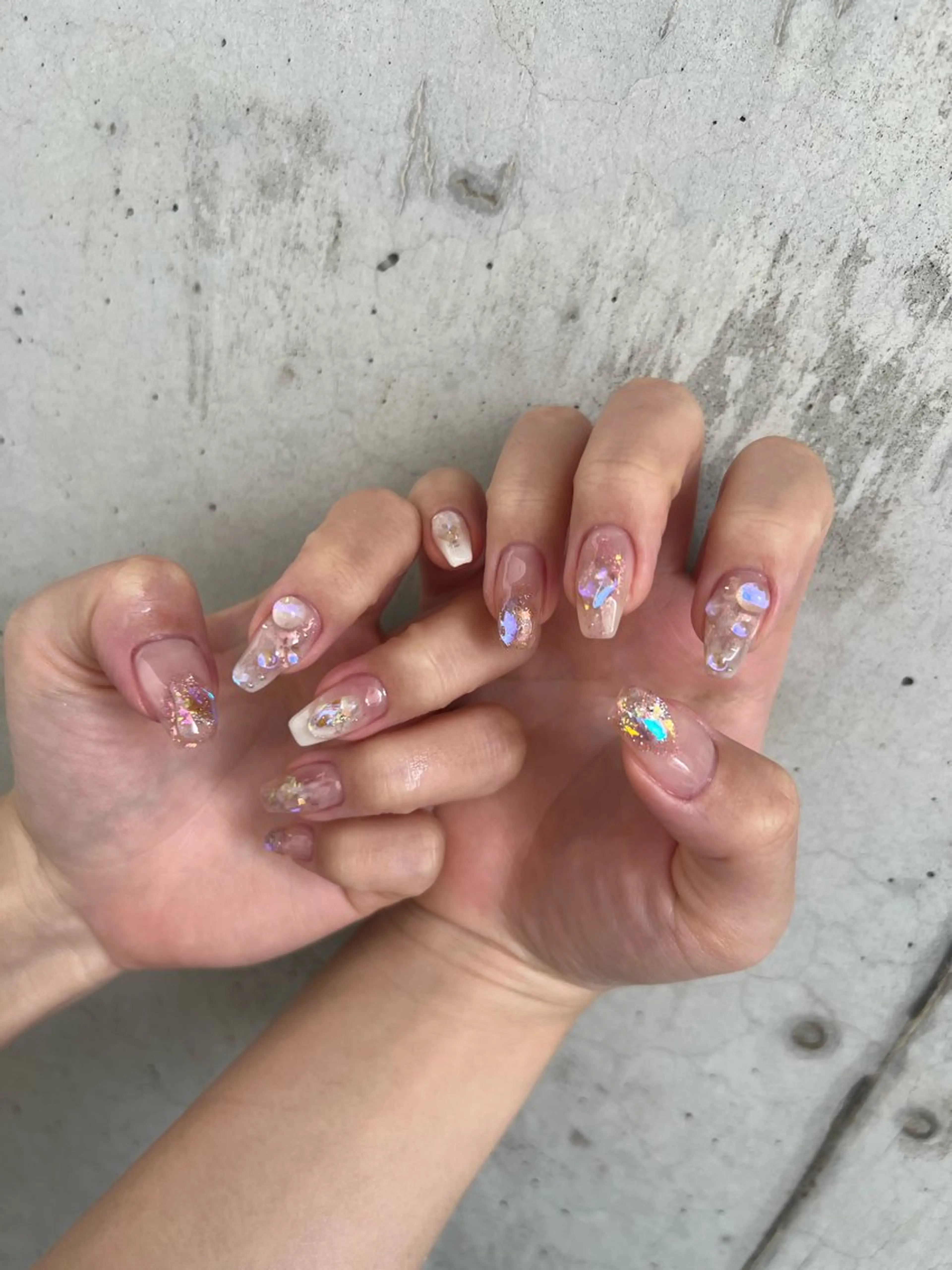 ネイル 持ち込み ニュアンスネイル ハンドネイル ハンドケア Charme. NOBUKOのネイルデザイン