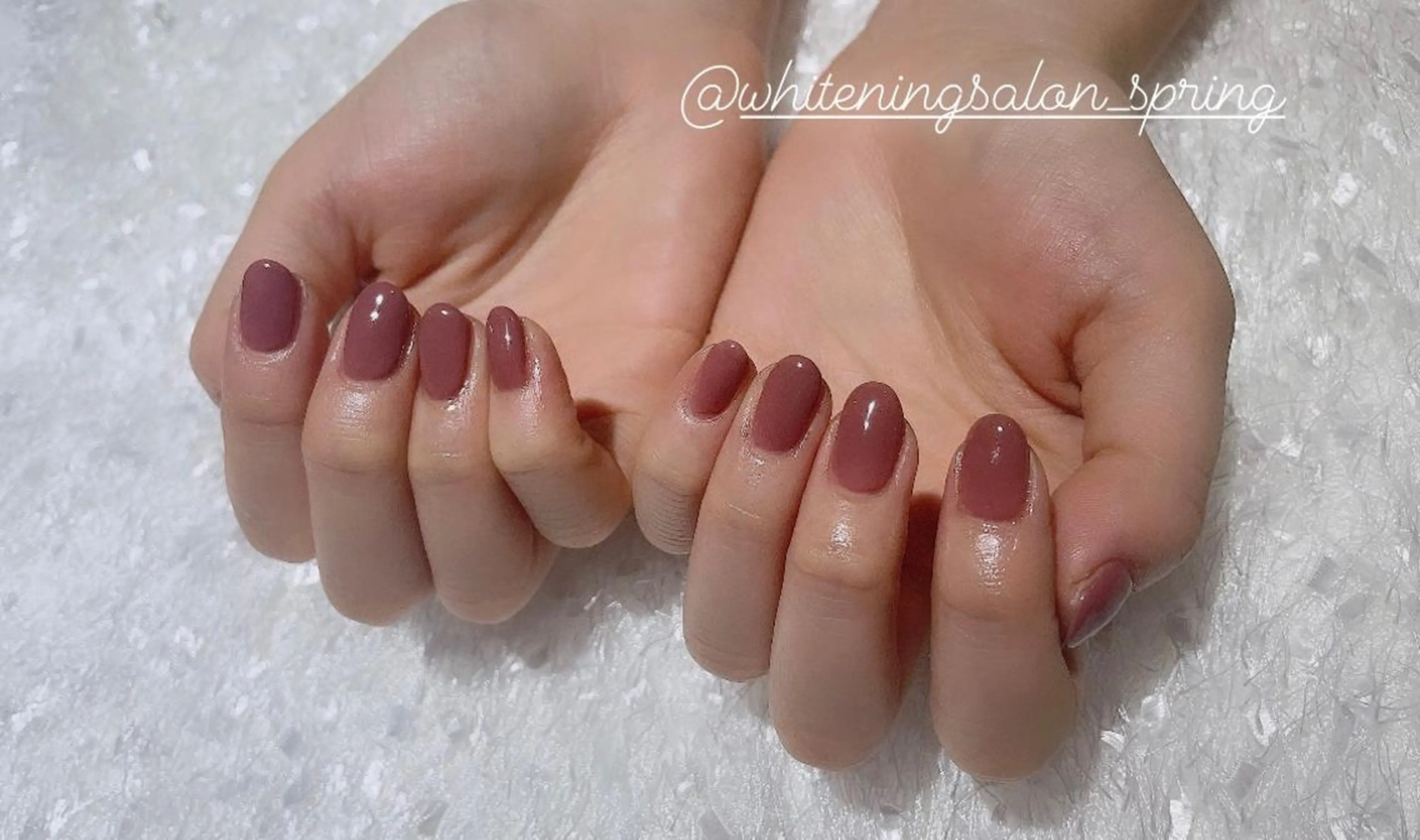 ネイル ワンカラーネイル Nakao Hitomiのネイルデザイン