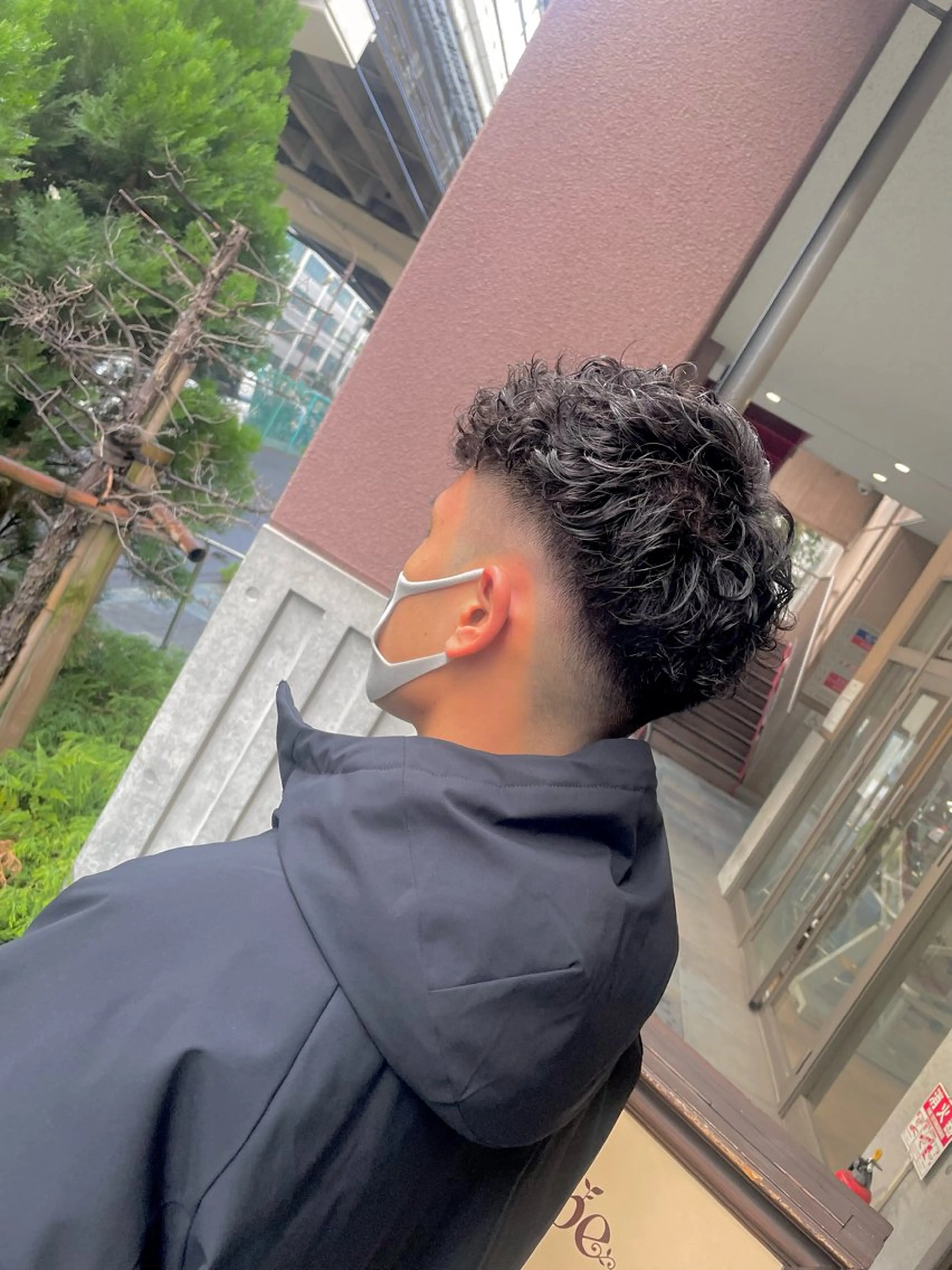 メンズカットの写真