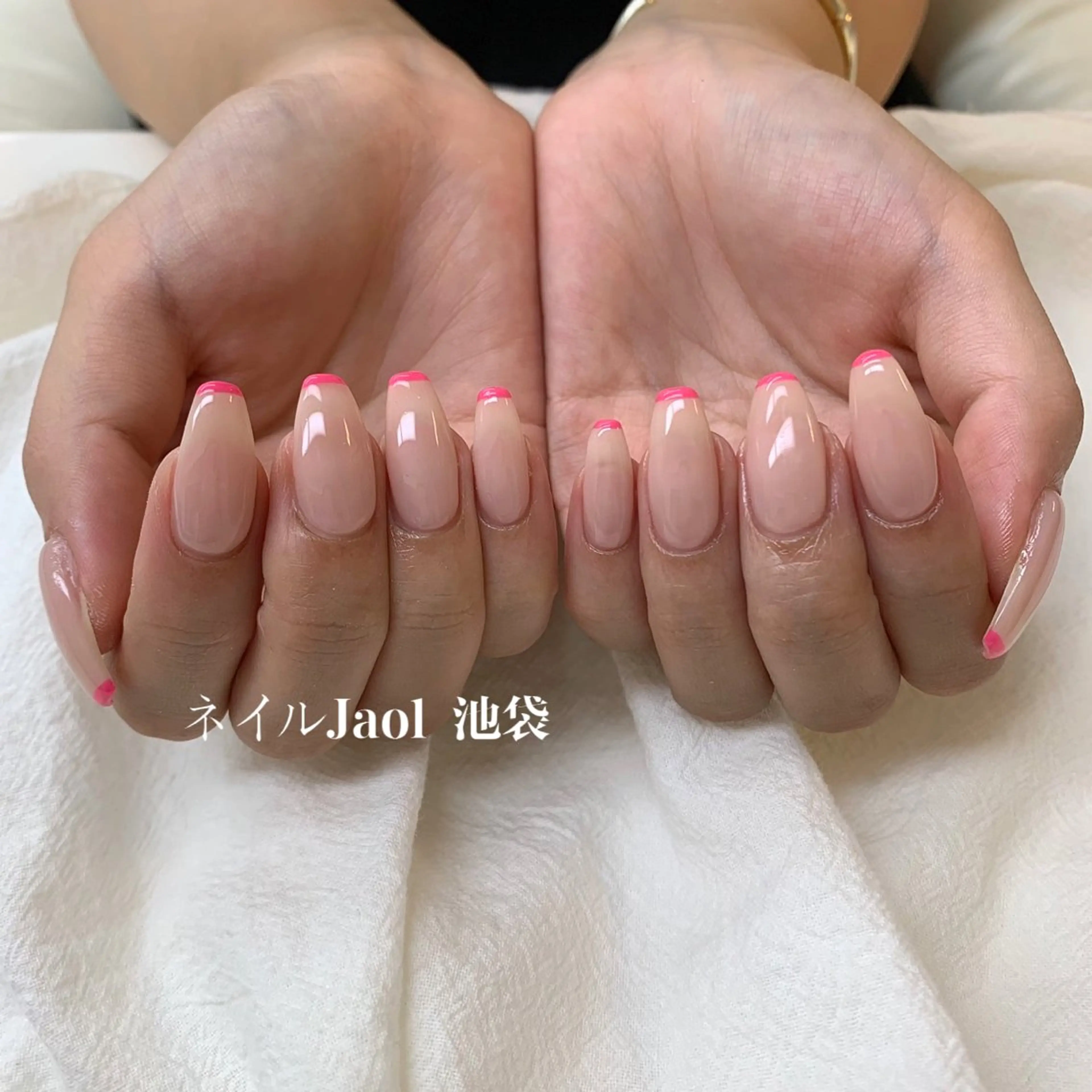 ロング ハンドネイル ネイルJaol 池袋のネイルデザイン