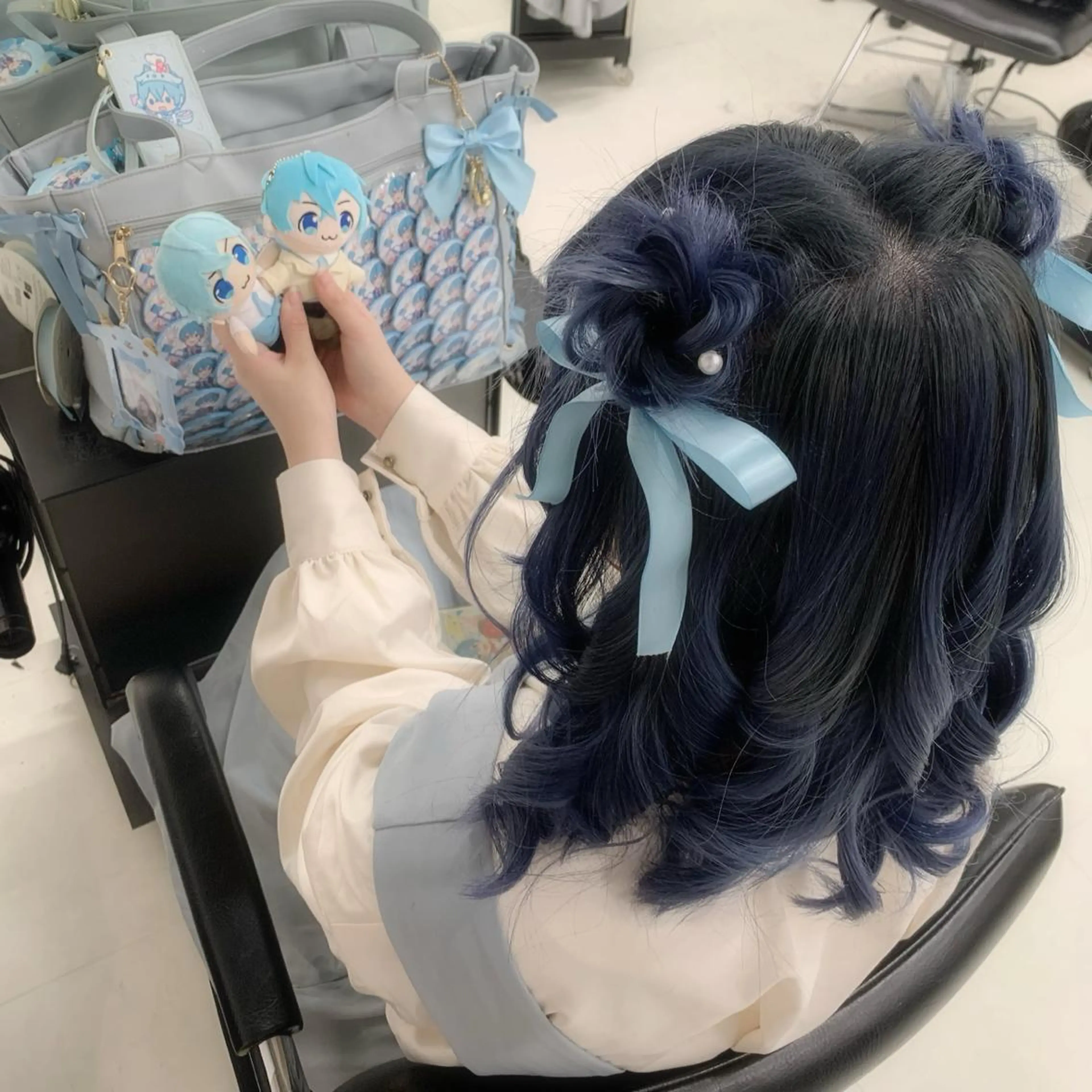 ヘアアレンジ お団子ヘア 🩶ヘアセット Ayaha🩶のヘアスタイル