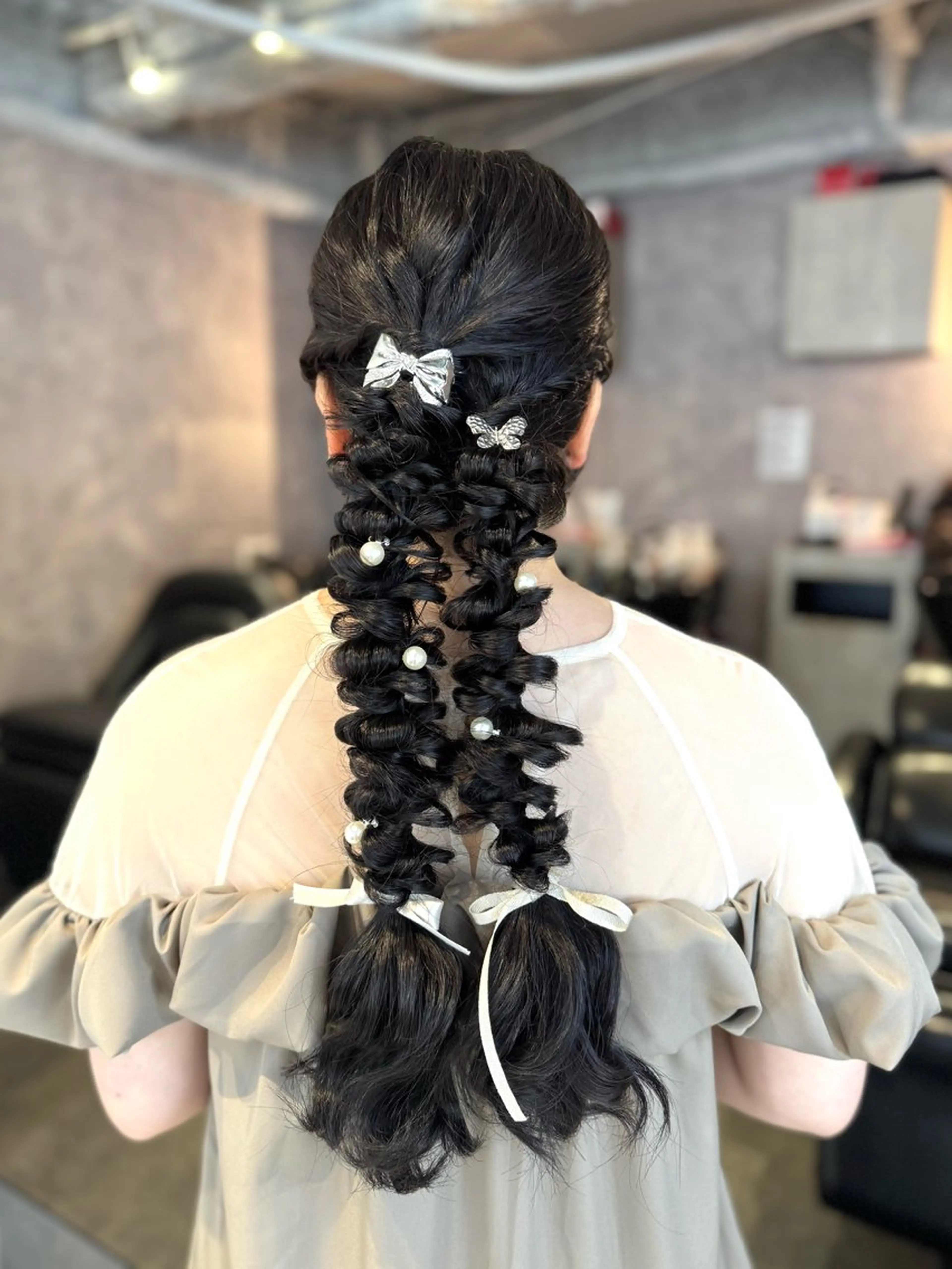 ツイン系ヘアセット🎀🎀【結婚式やライブ参戦にぜひ！】の写真
