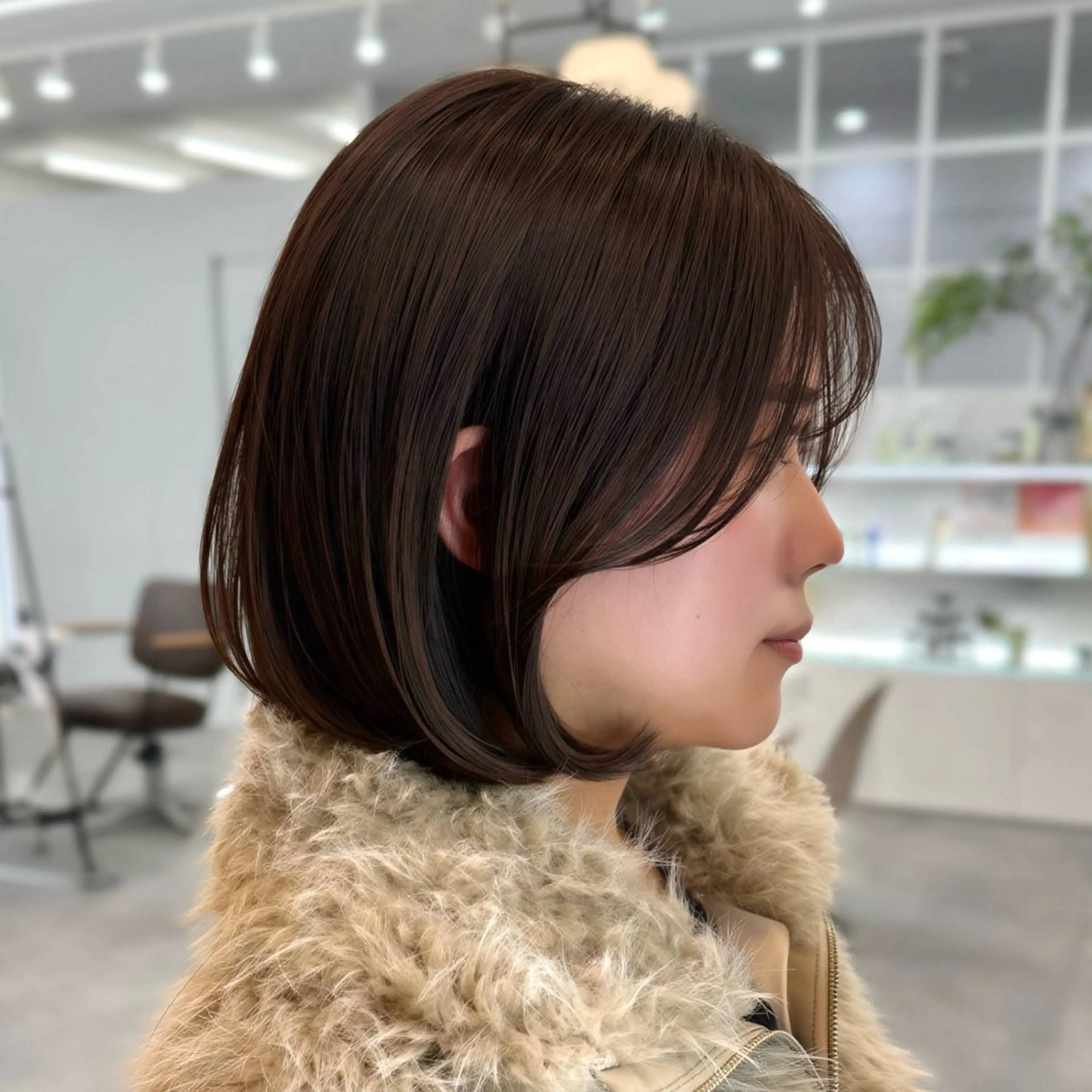 ショート ボブ タンバルモリ 韓国風ヘア カット ヘアカラー タンバルモリ/ タッセルボブ/神山のヘアスタイル