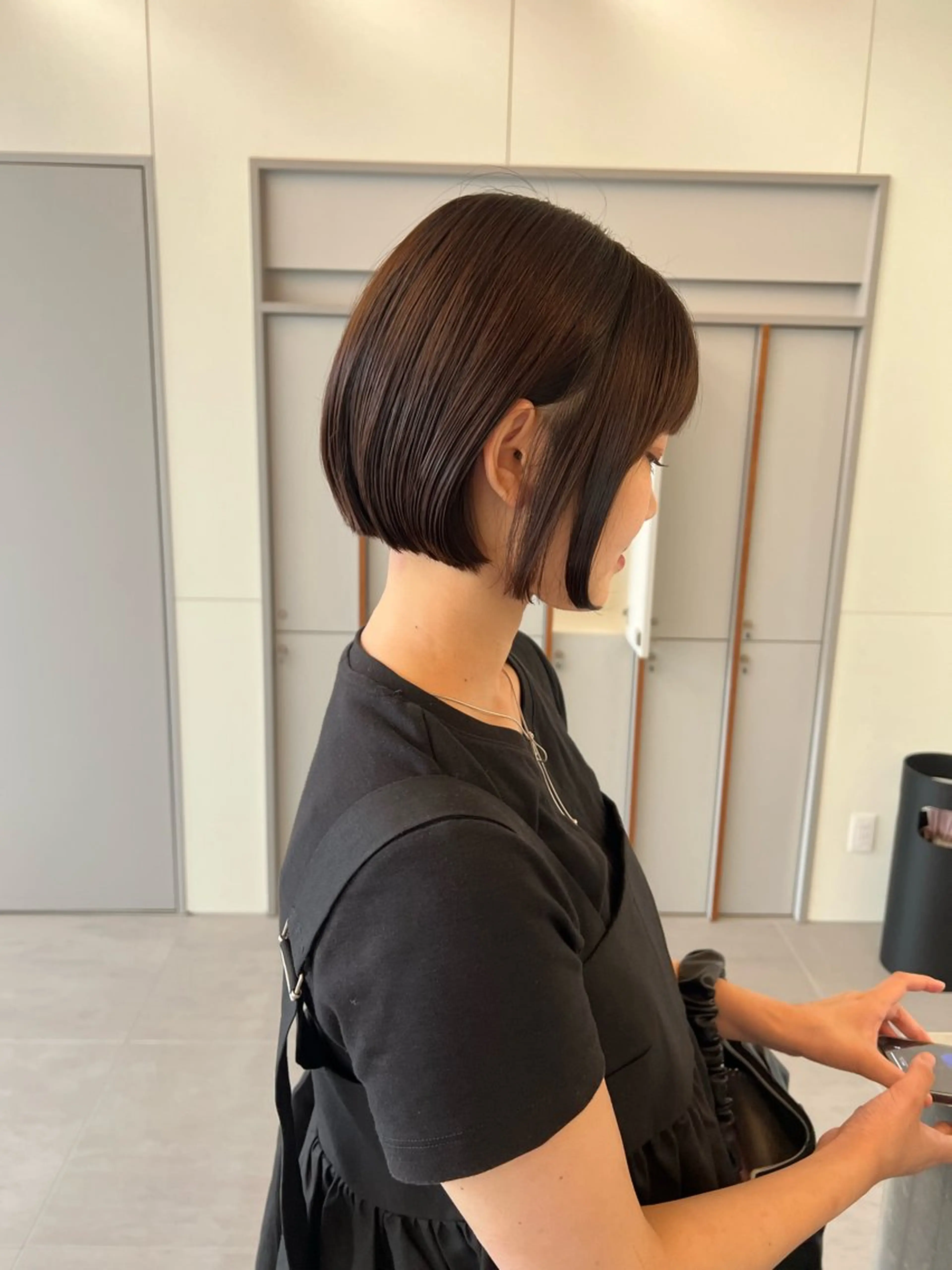 ショート ヘアカラー トリートメント LORENAO所属・柔らかいカラー🎀 rinaのヘアスタイル