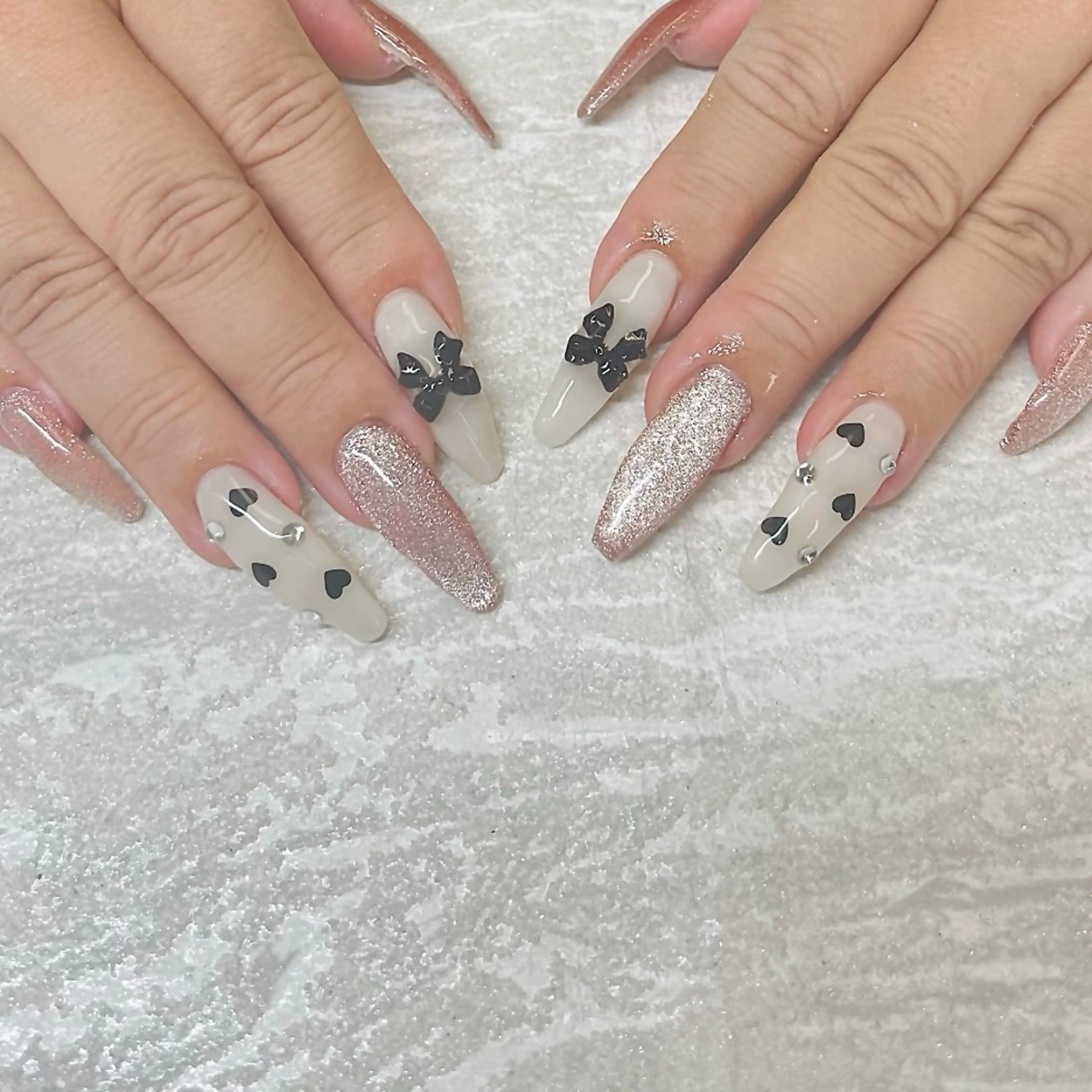 ネイル ハンドネイル L‘ねいる 江坂店 エルネイルエサカテンのネイルデザイン