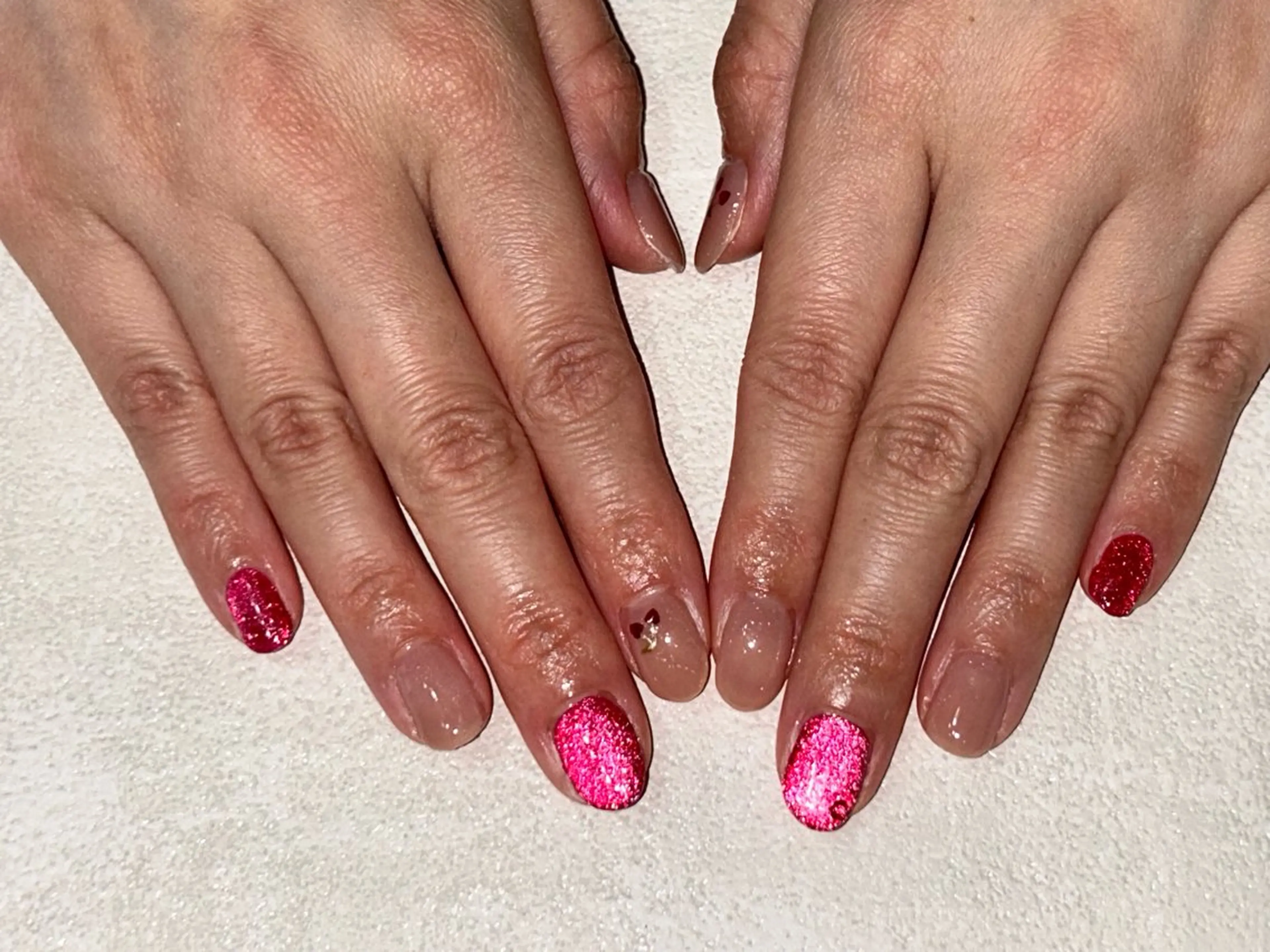 ネイル オーロラネイル 桜ネイル フラワーネイル フットネイル フレンチネイル ハンドネイル kikinail 溝の口のネイルデザイン