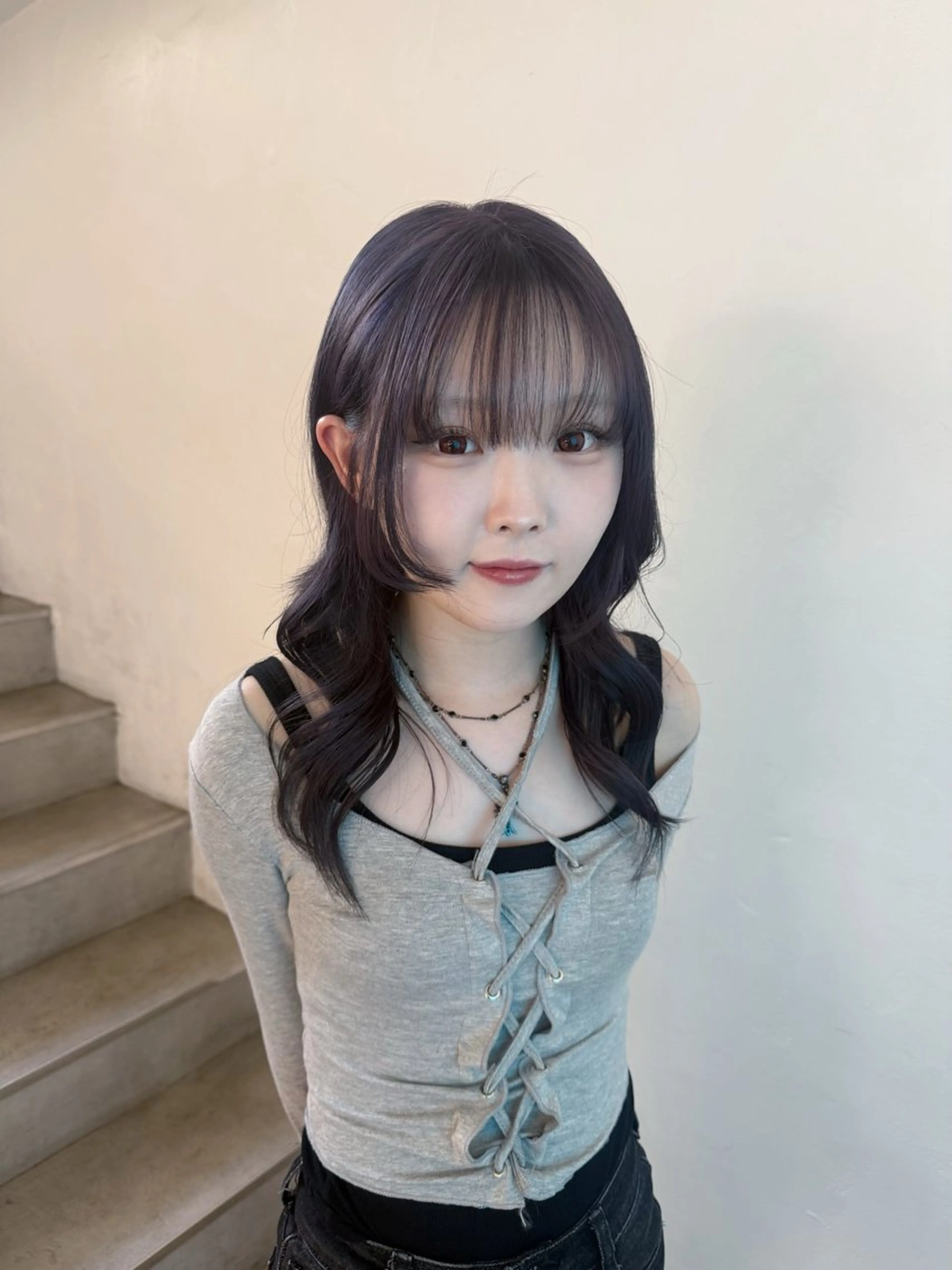 セミロング カラー デザイン/レイヤーカ ット🪐˚⌖MIHOのヘアスタイル