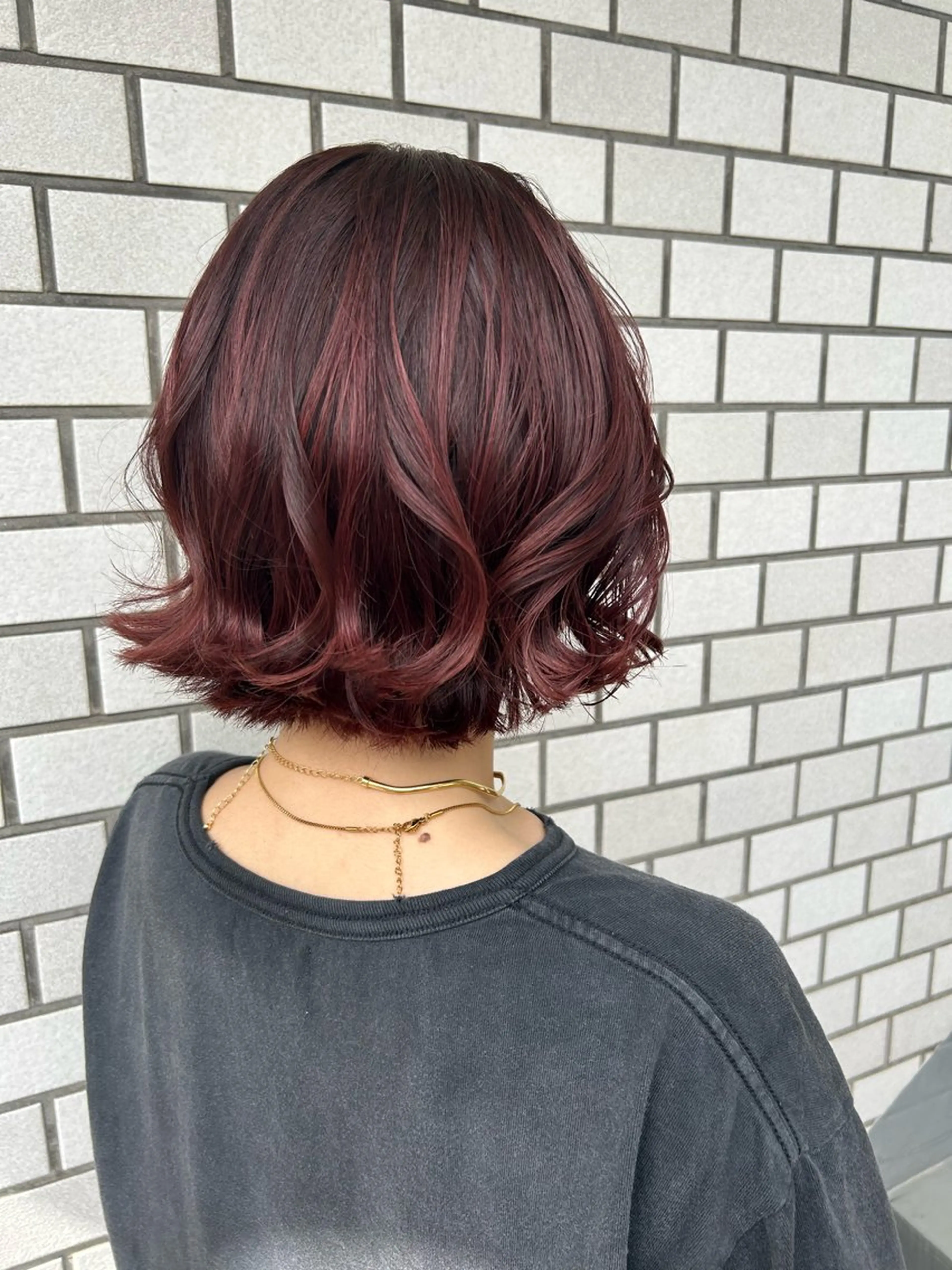ミディアム ヘアアレンジ HORI 　tのヘアスタイル