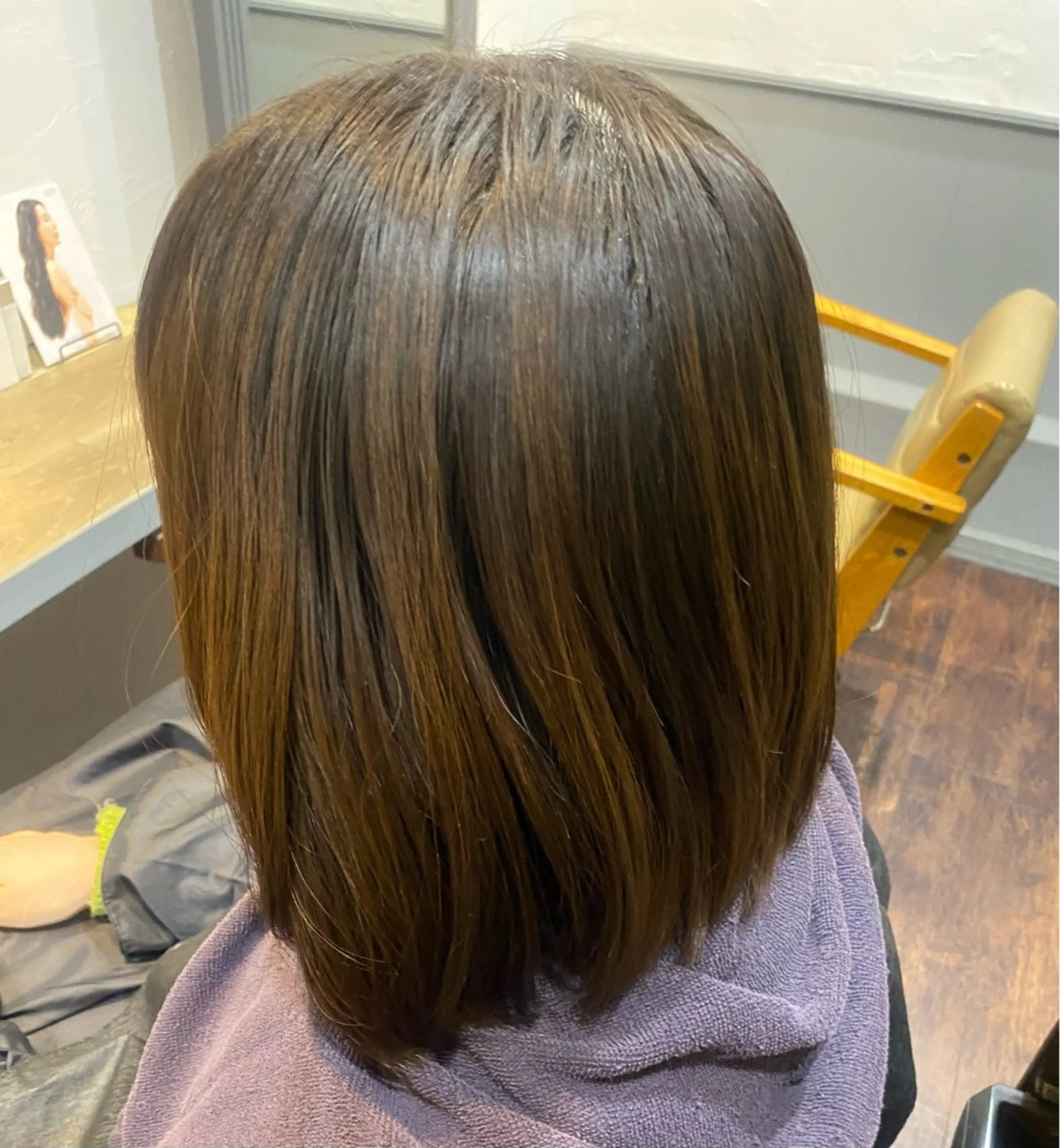 ミディアム レイヤー支持no.1 ☆笠原翔一のヘアスタイル