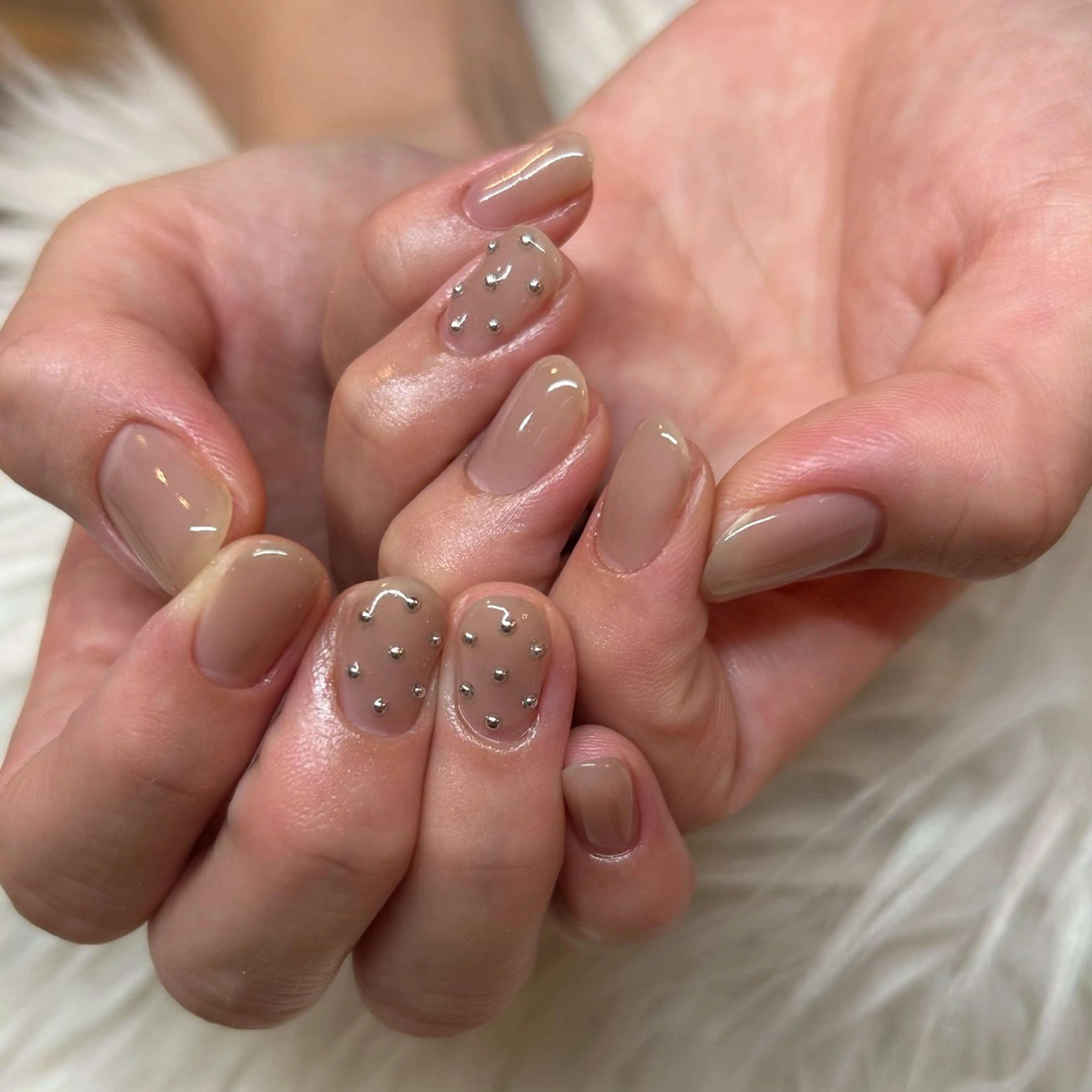 ネイル アートネイル ワンカラーネイル シンプルネイル MOKA NAKAGAWAのエステ・リラクイメージ