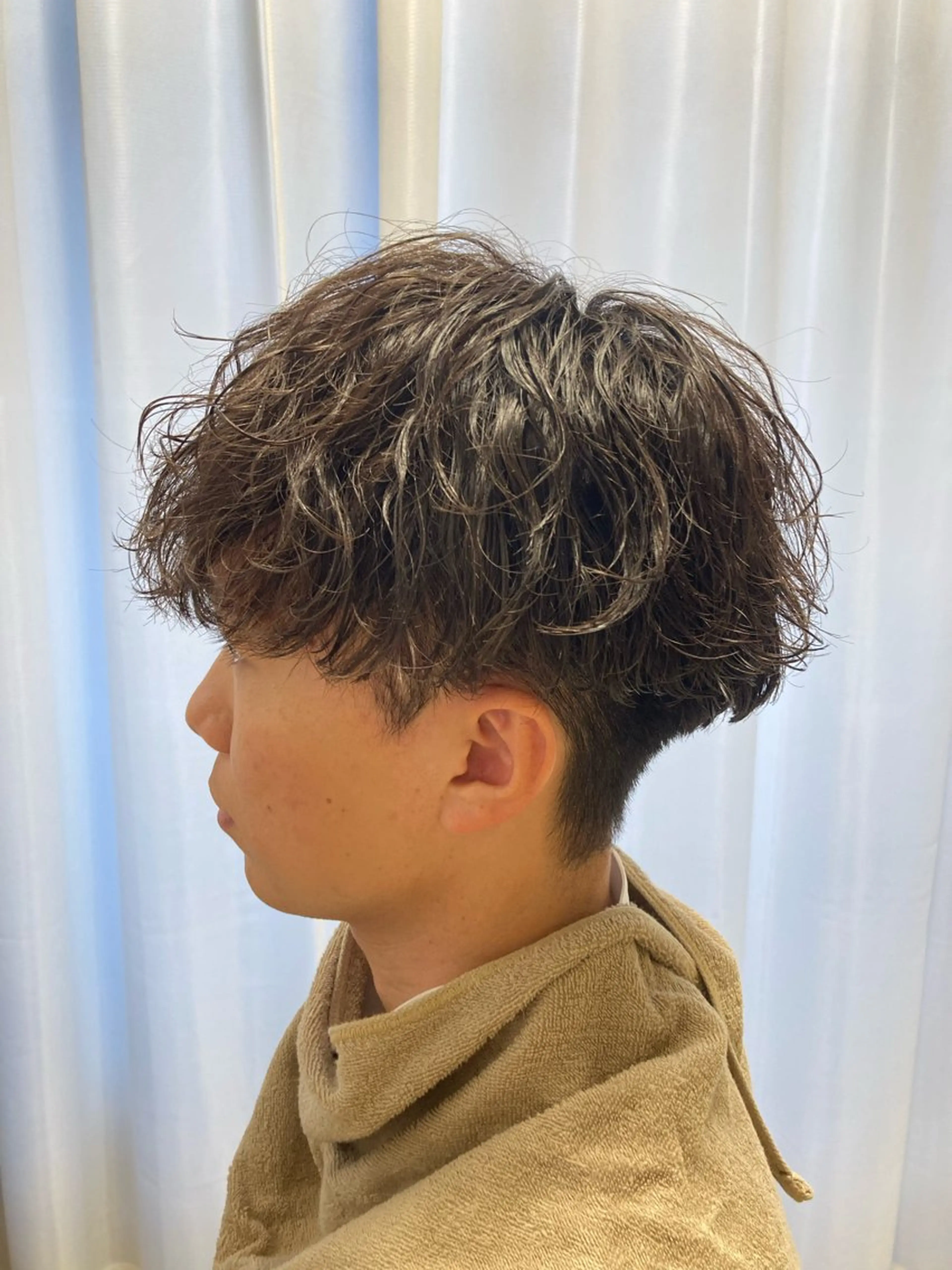 メンズ カット パーマ 【ミニモ限定価格】 城下竜二のヘアスタイル
