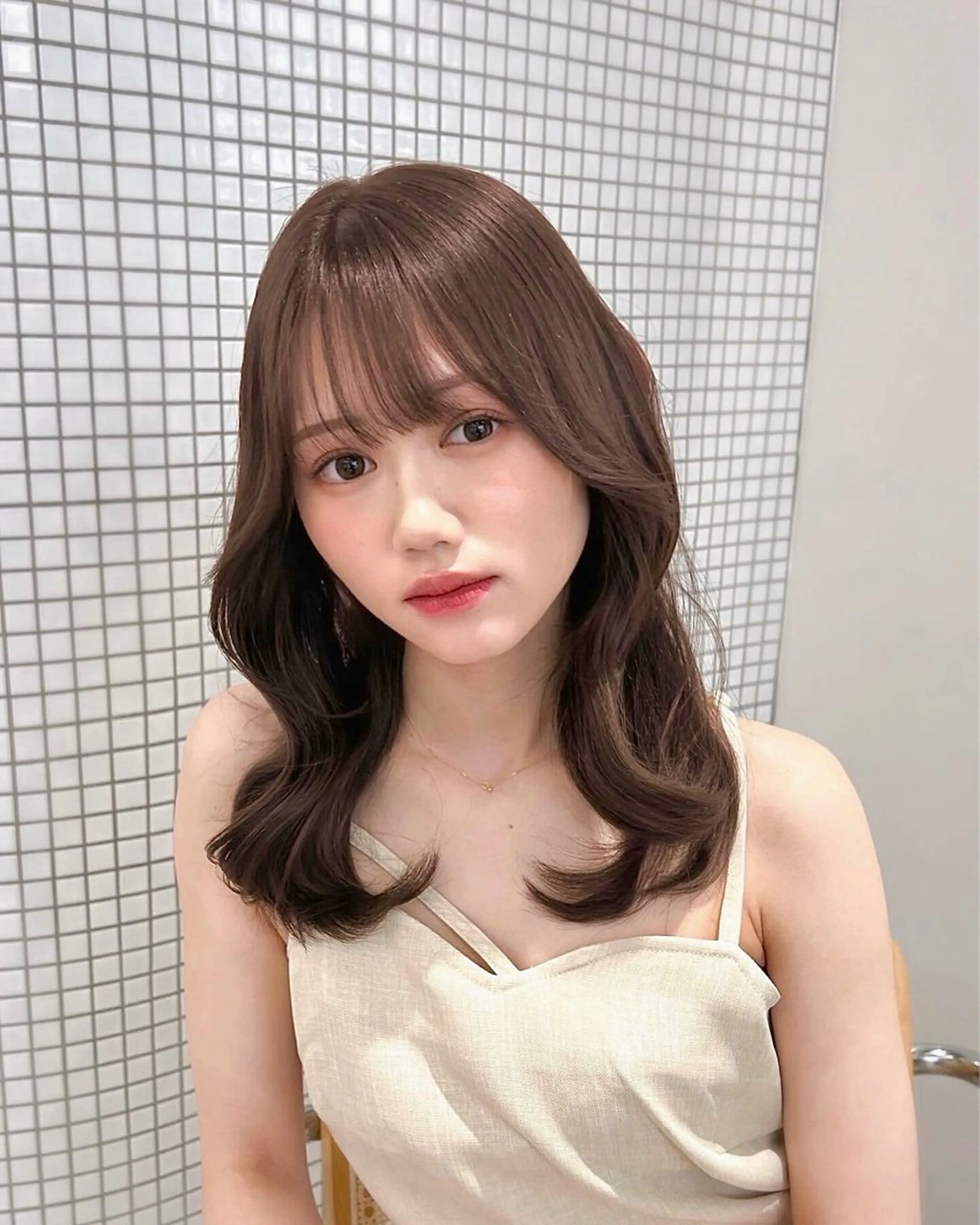 ミディアム ミディアムヘア Chifumiのヘアスタイル