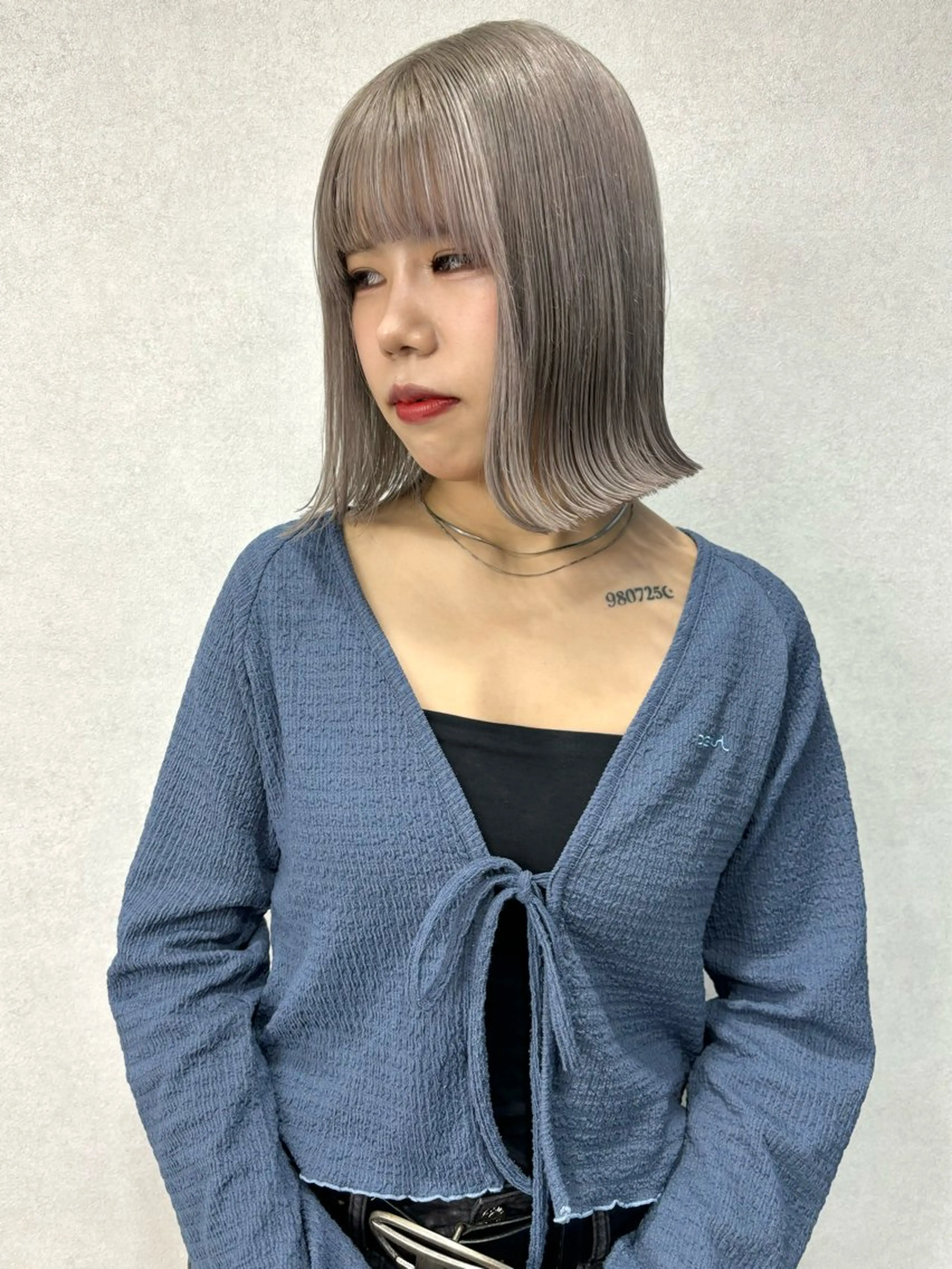 ショート カラー レイヤー/透明感 カラー💘akariのヘアスタイル