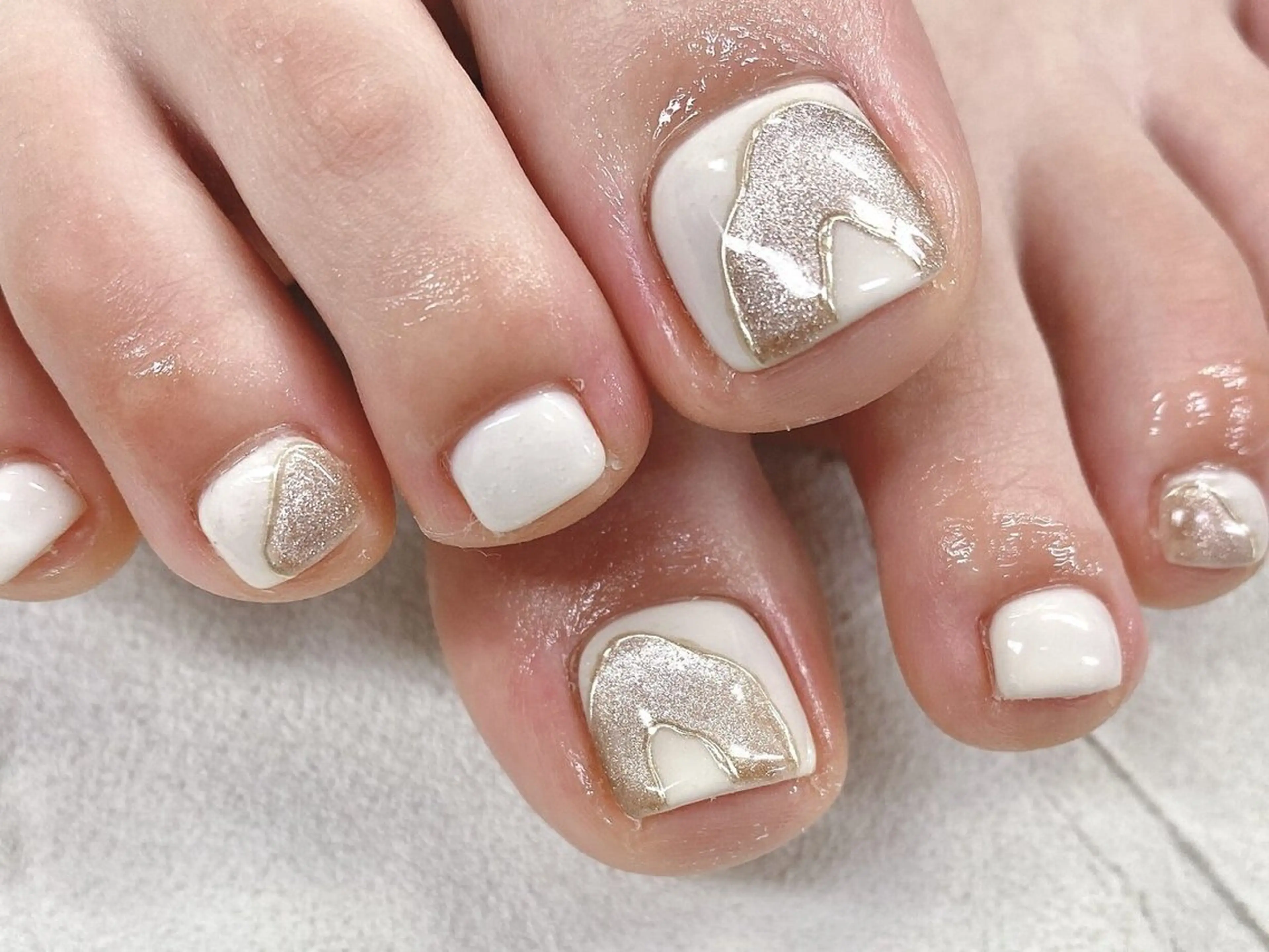 【初回オフ無料】オフ有⭕️フット🎬🩵定額デザインコース🎬🩵※オフ代別途の写真