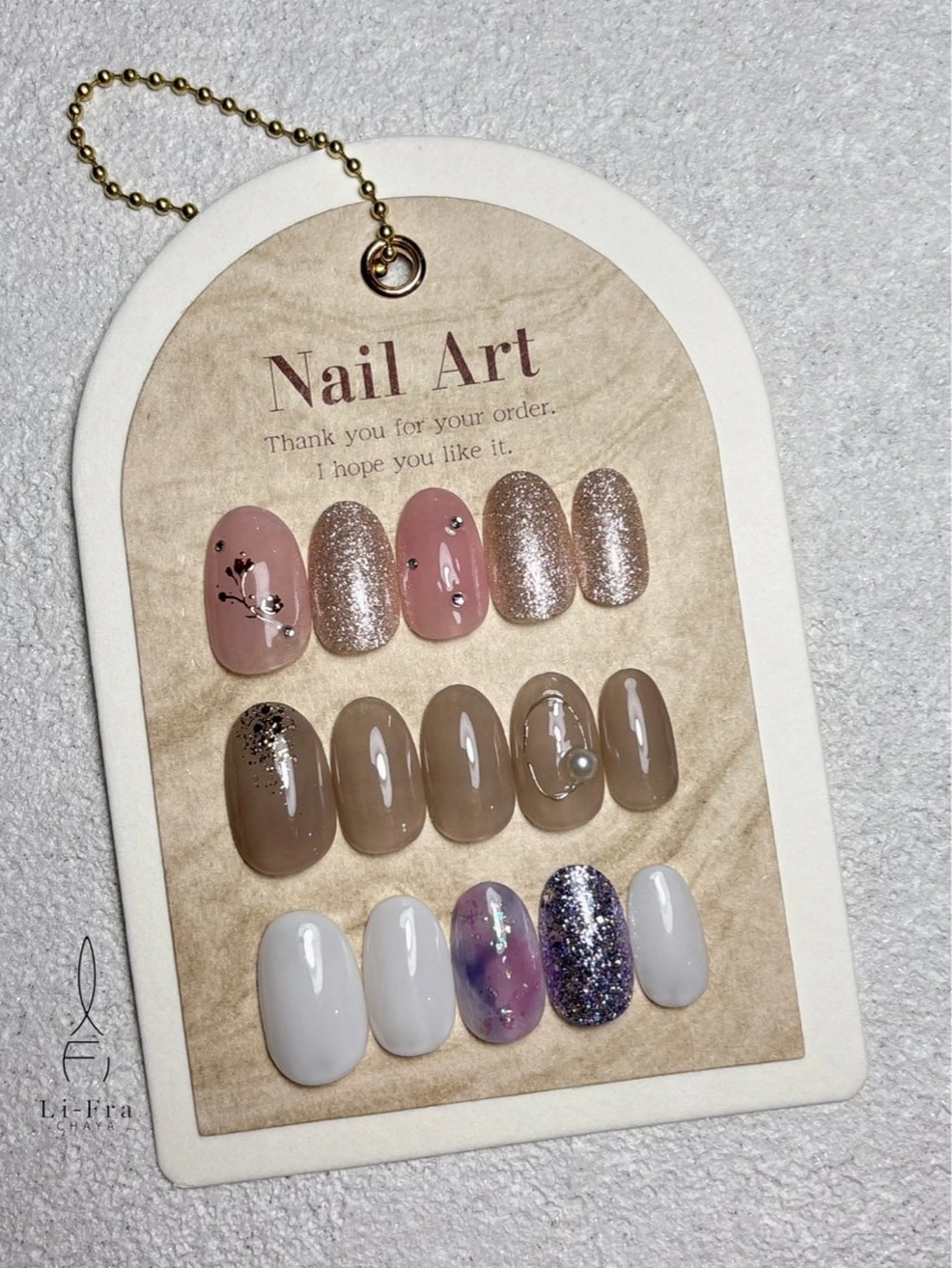 ネイル ハンドネイル Li-fra MIZUKIのネイルデザイン