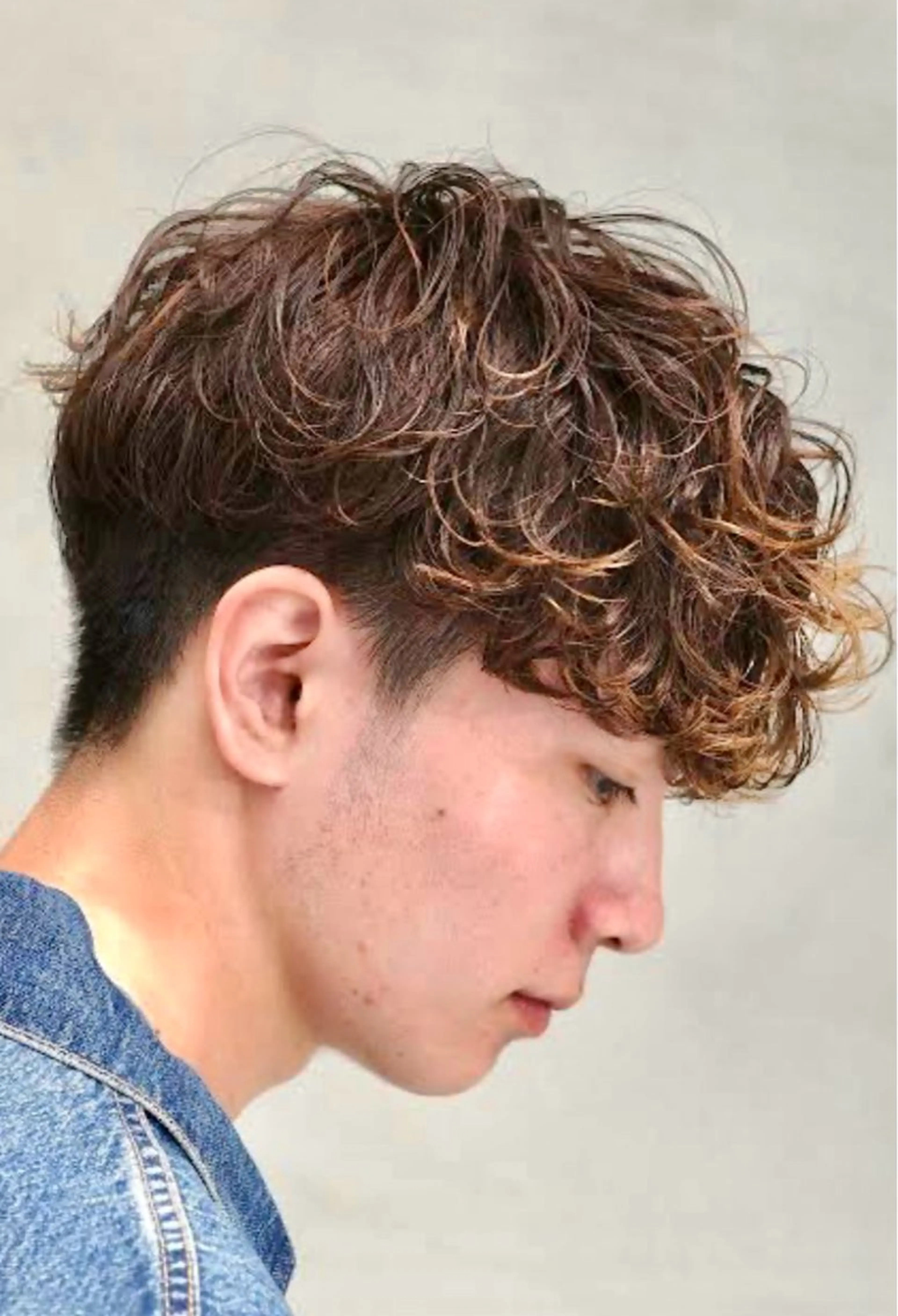 メンズカット➕スペインカールパーマ、外国人風パーマ🇪🇸夏爆モテしたい方🧑‍🦱の写真