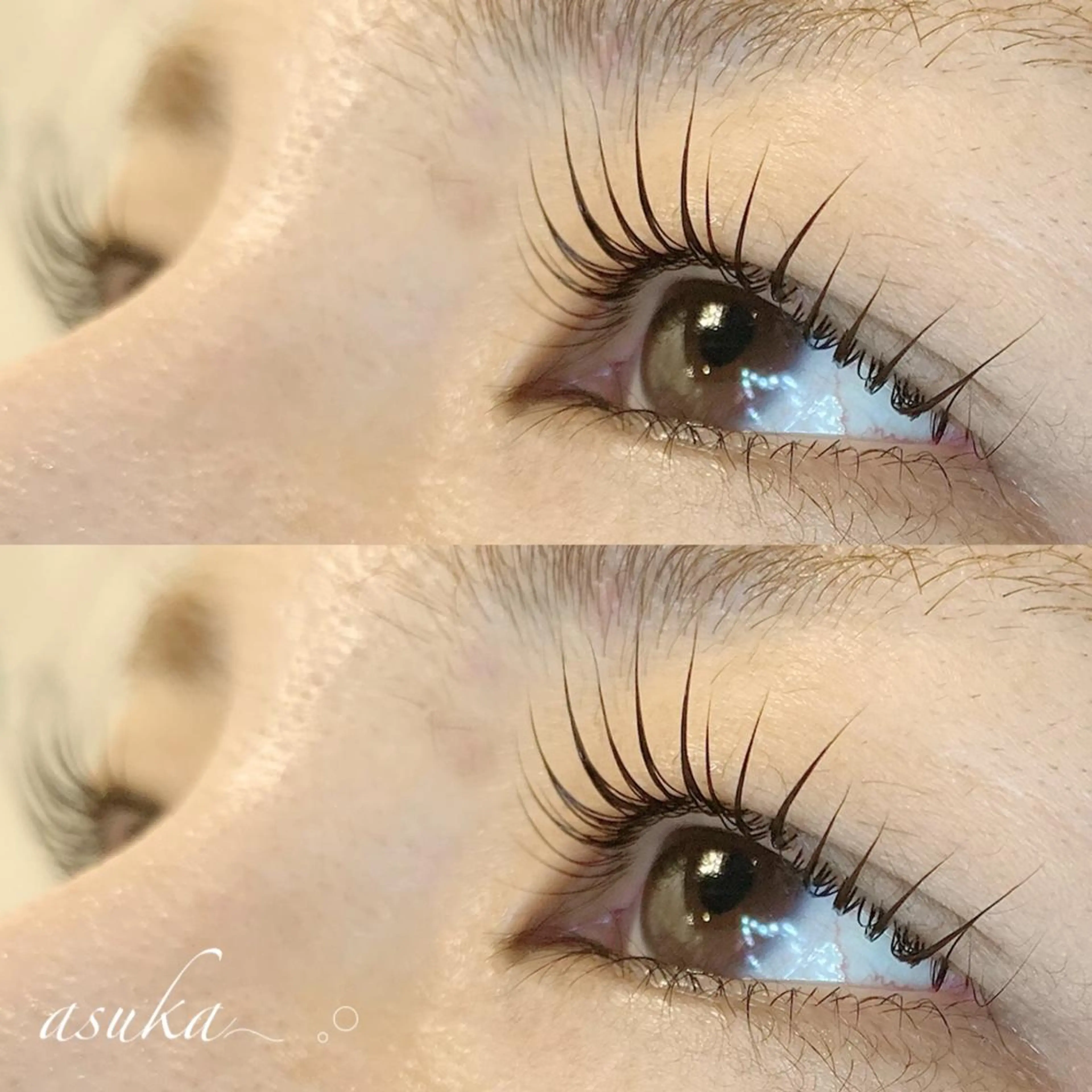 マツエク・マツパ パリジェンヌラッシュリフト brow&lash WAVEのマツエク・マツパデザイン