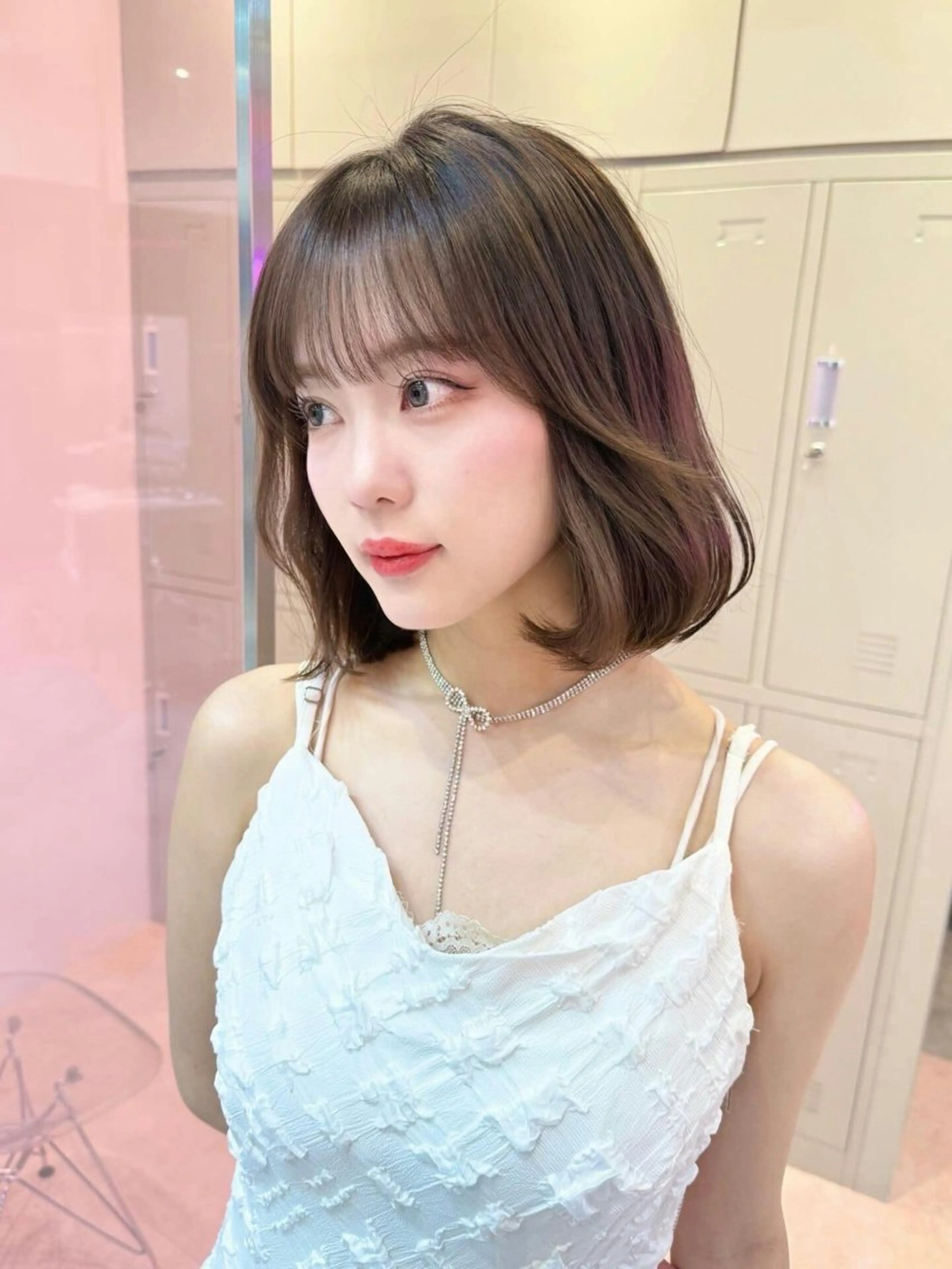 ショート カット 🤍艶カラー🎀ボブ 特化🎀Rio🪽のヘアスタイル