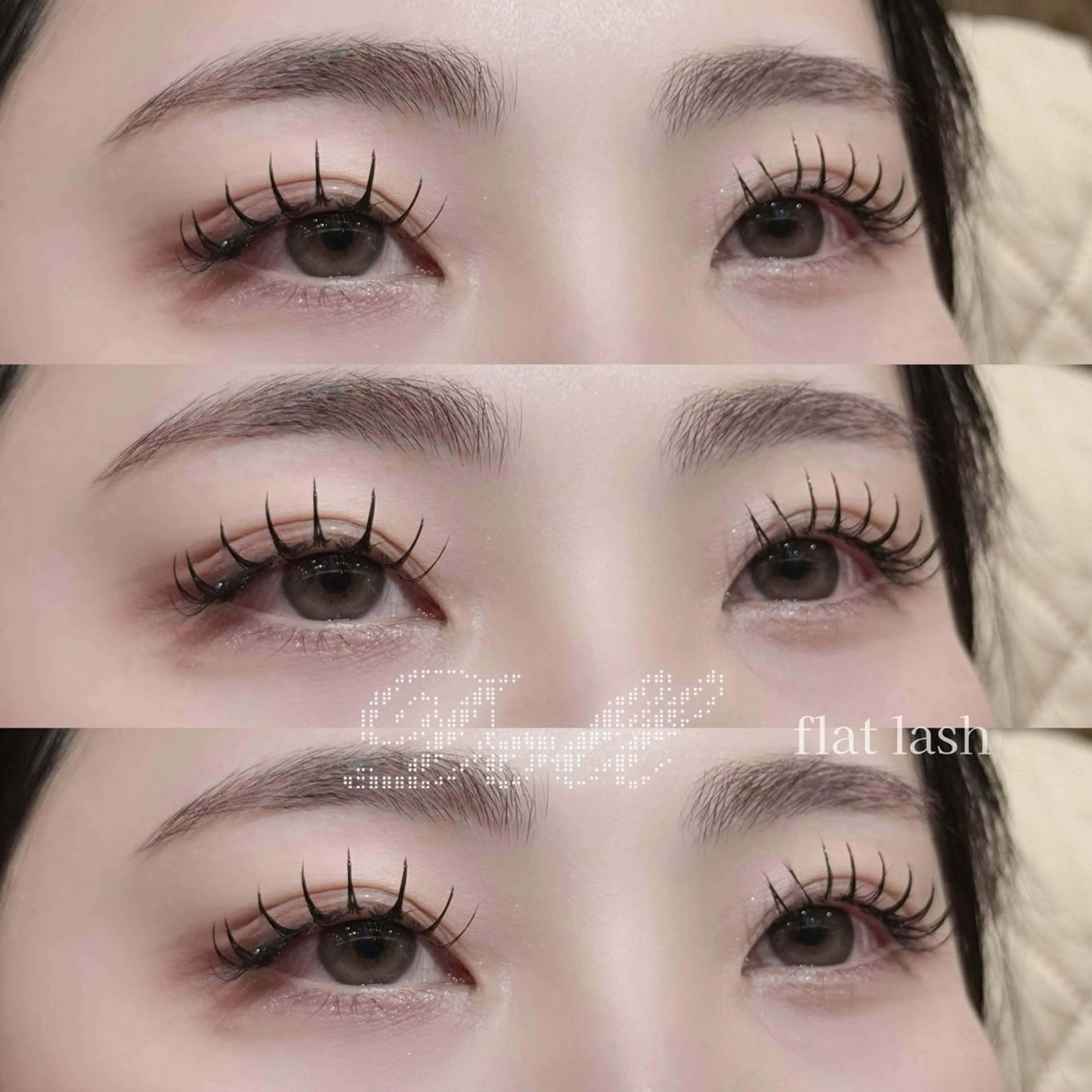 【最軽量🪄】フラットラッシュ140本 ♡の写真