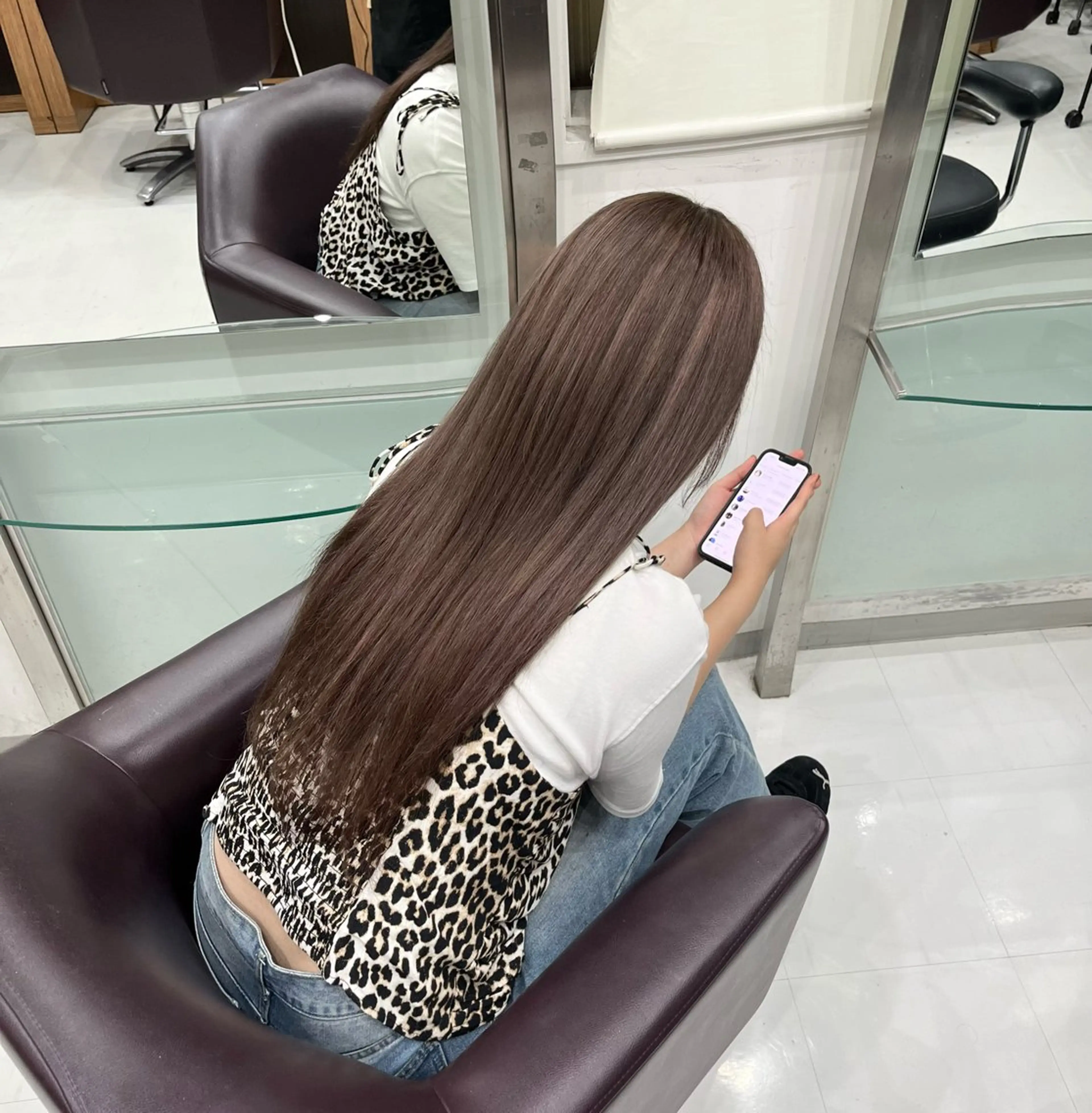 ワンブリーチ＆カラーの写真