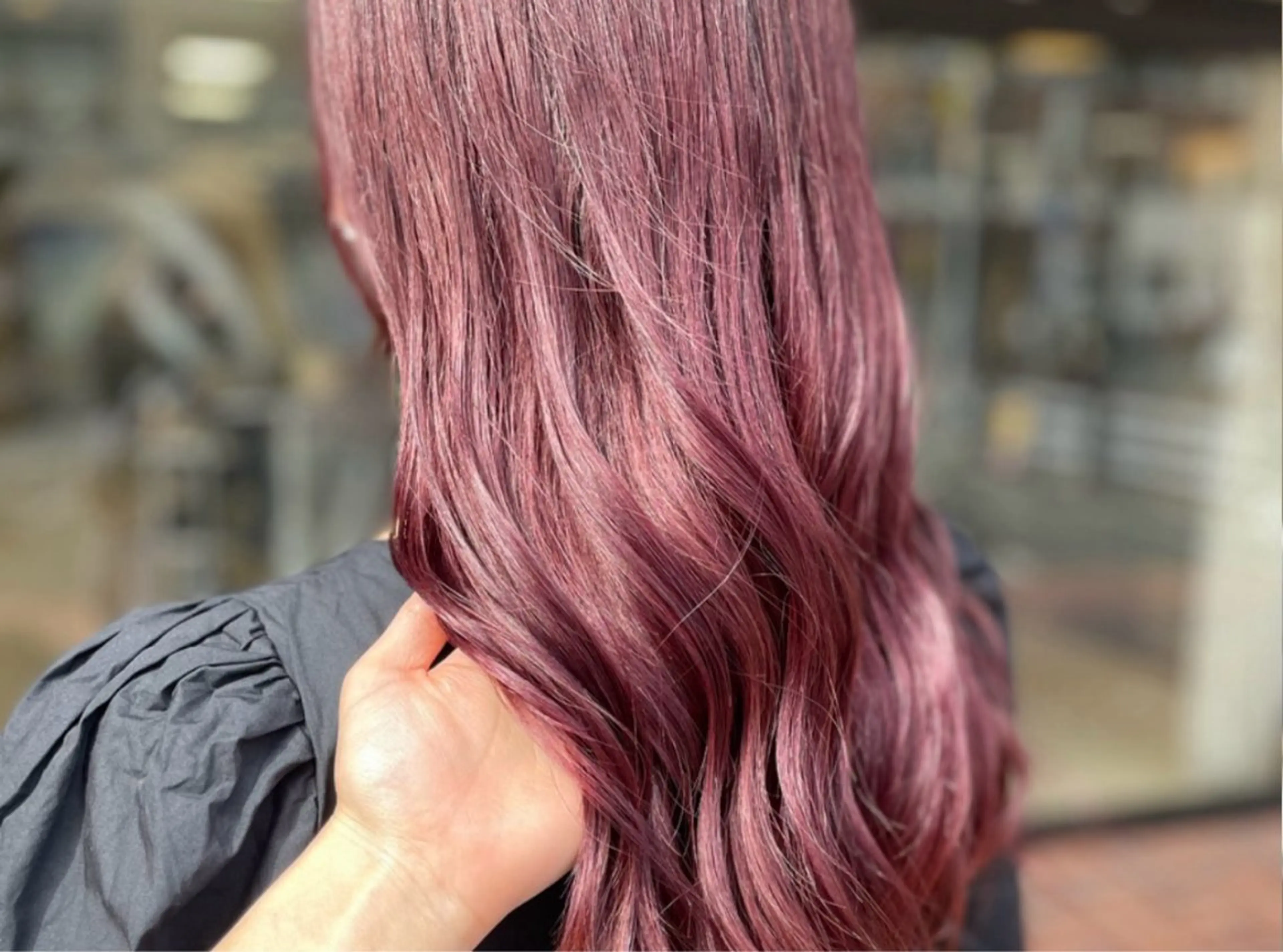 カラー ベージュカラー ブリーチ 透明感カラー ピンクカラー ピンクベージュ カット ヘアカラー トリートメント suzuna/暖色 カラー💞/スパのヘアスタイル