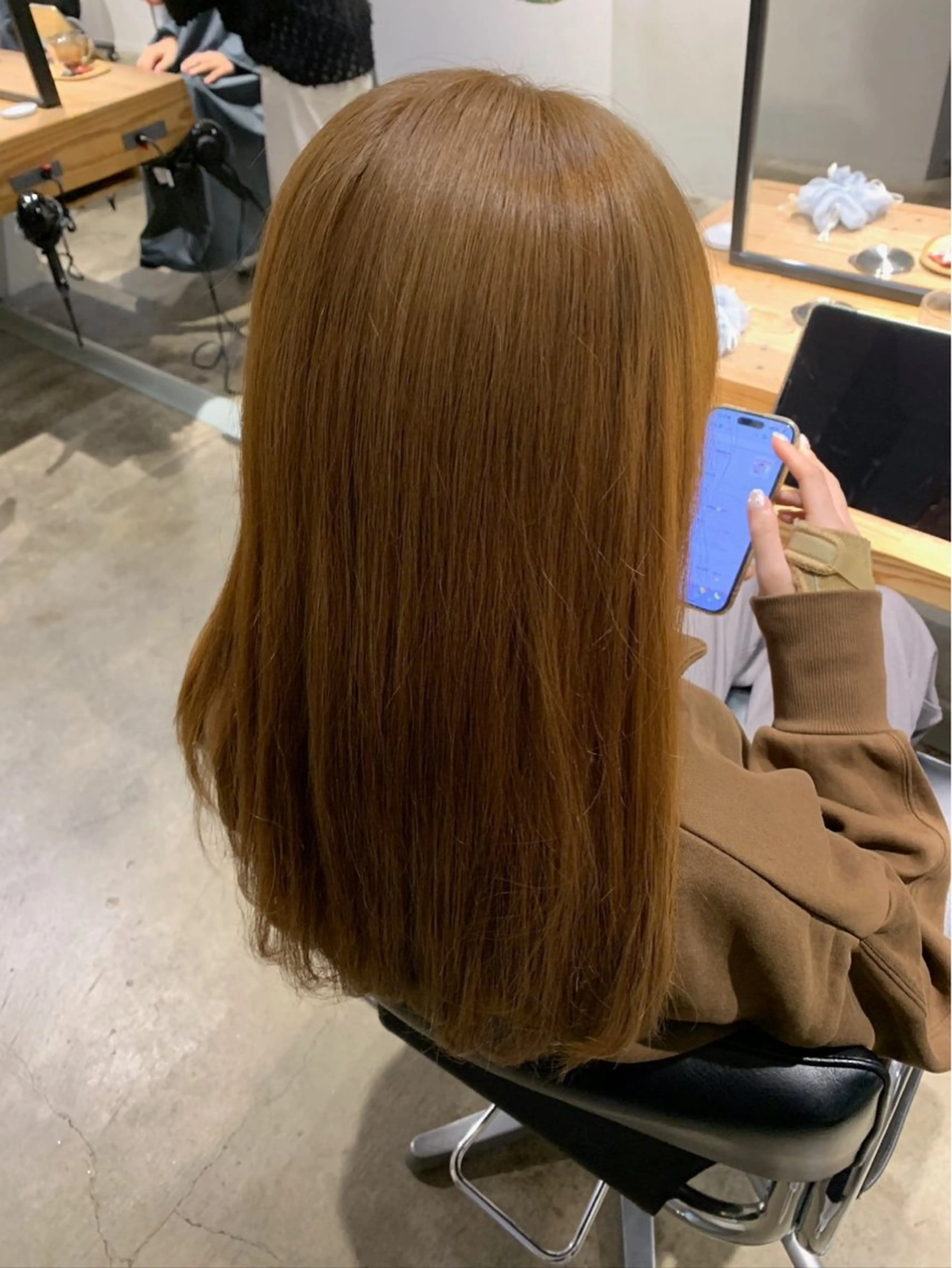 カラー 西村 颯世のヘアスタイル