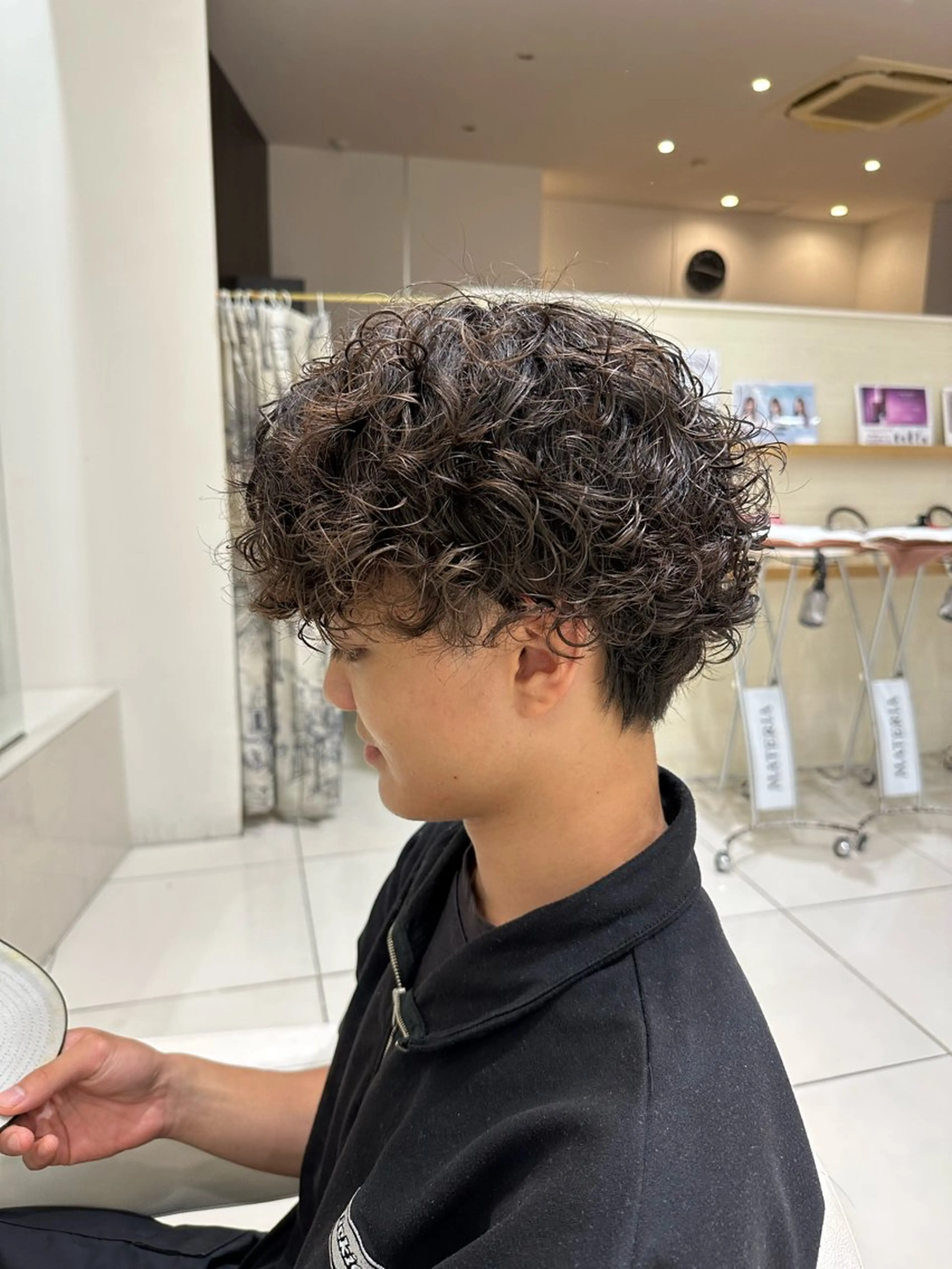 パーマ 艶髪/ブリーチなし Wカラー🌺yuiのヘアスタイル