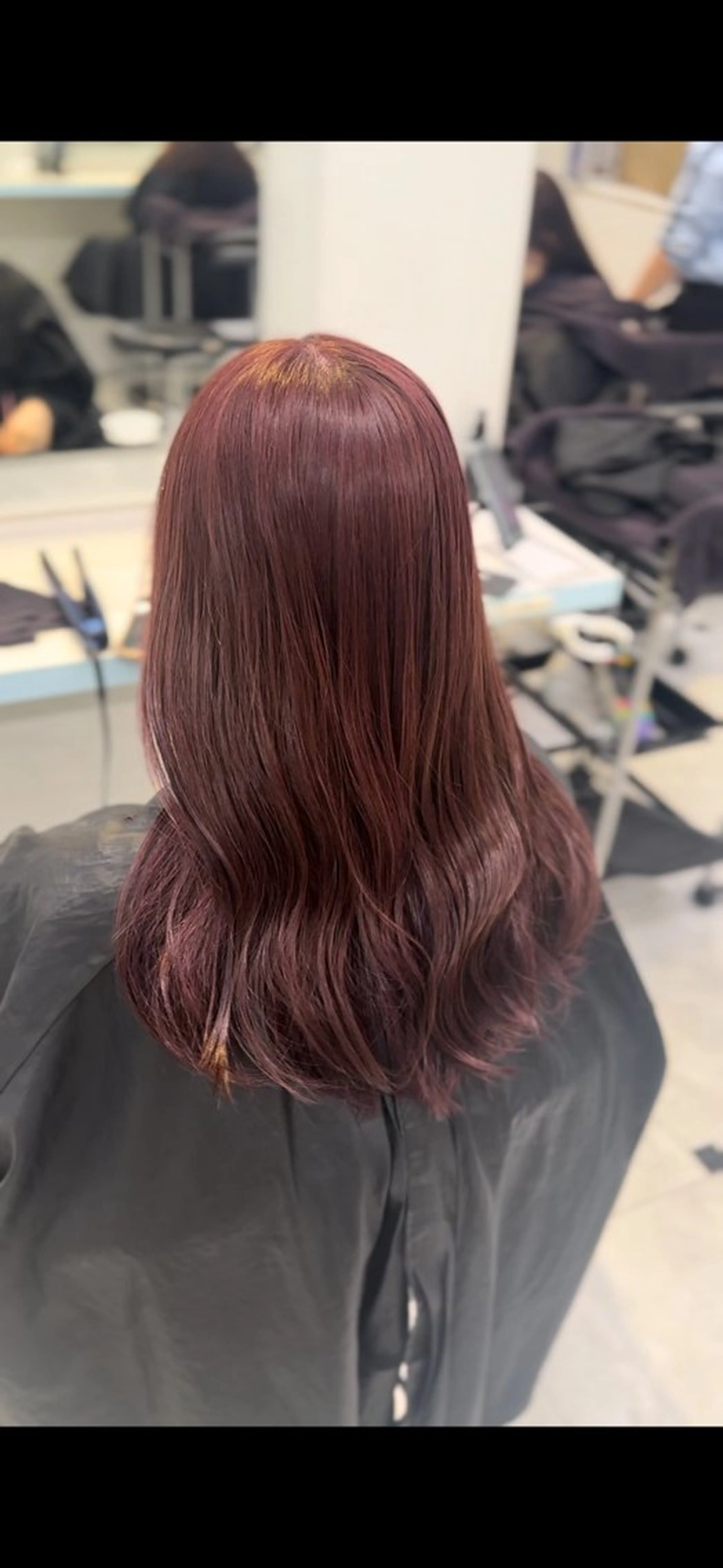 ロング カラー ♥️暖色カラ ー♥️由夏のヘアスタイル