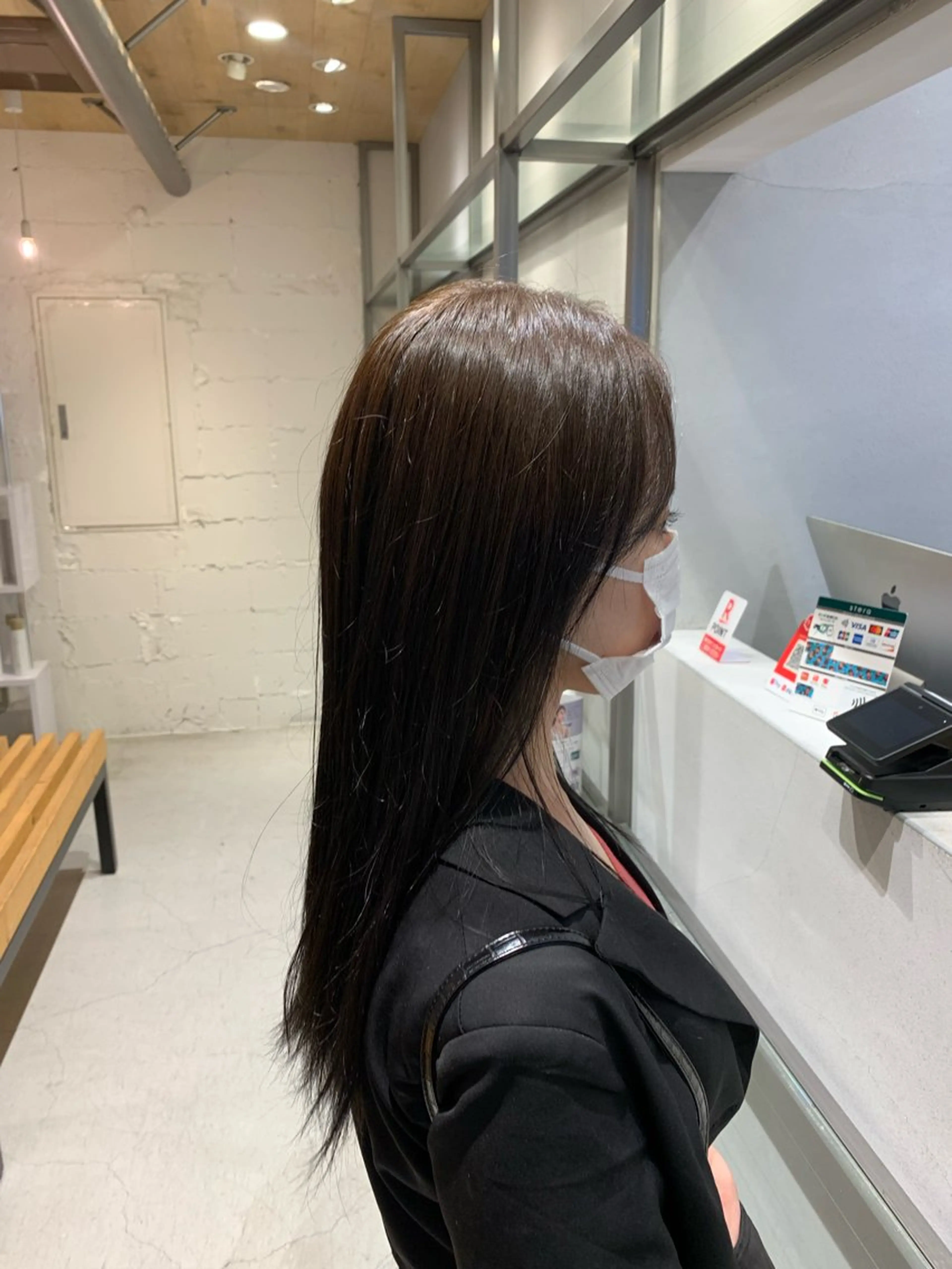 ロング ヘアカラー トリートメント 🌶F-CODE RINA🌶のヘアスタイル