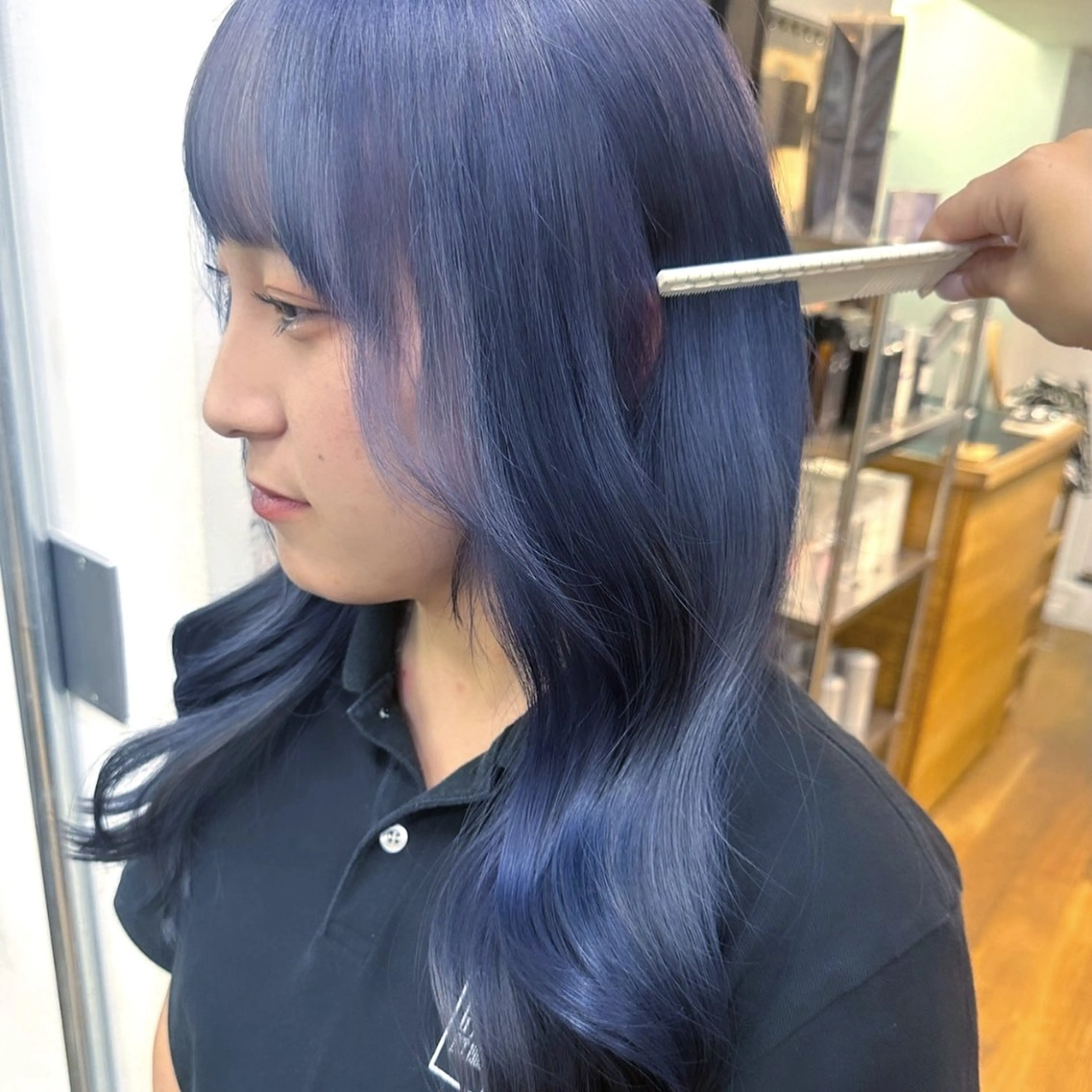 ロング ヘアカラー トリートメント Hana ハイトーン🕯🩰のヘアスタイル