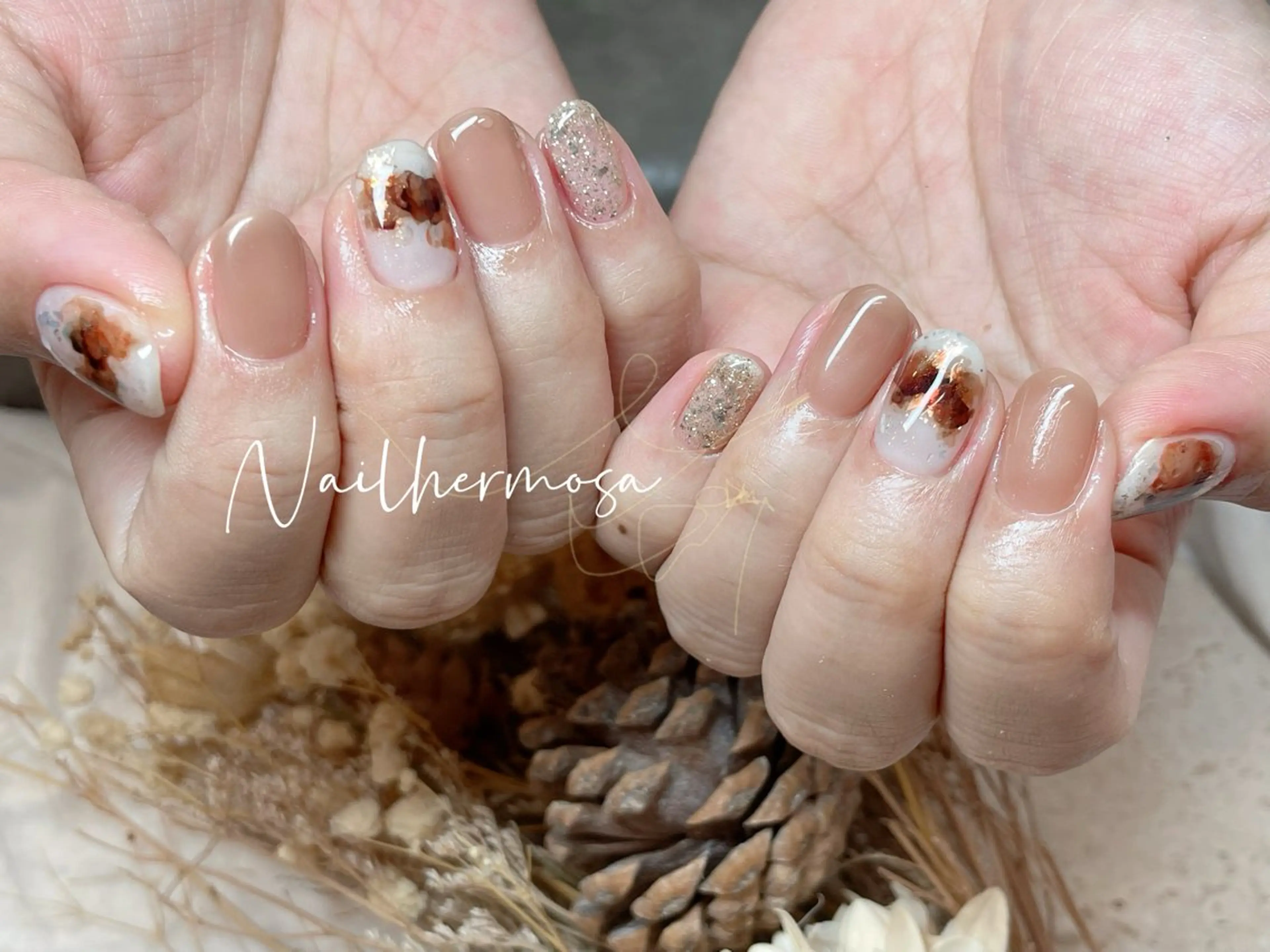 ネイル 長さ出し フラッシュネイル フットネイル ジェルネイル マグネットネイル ハンドネイル ネイル エルモサのネイルデザイン