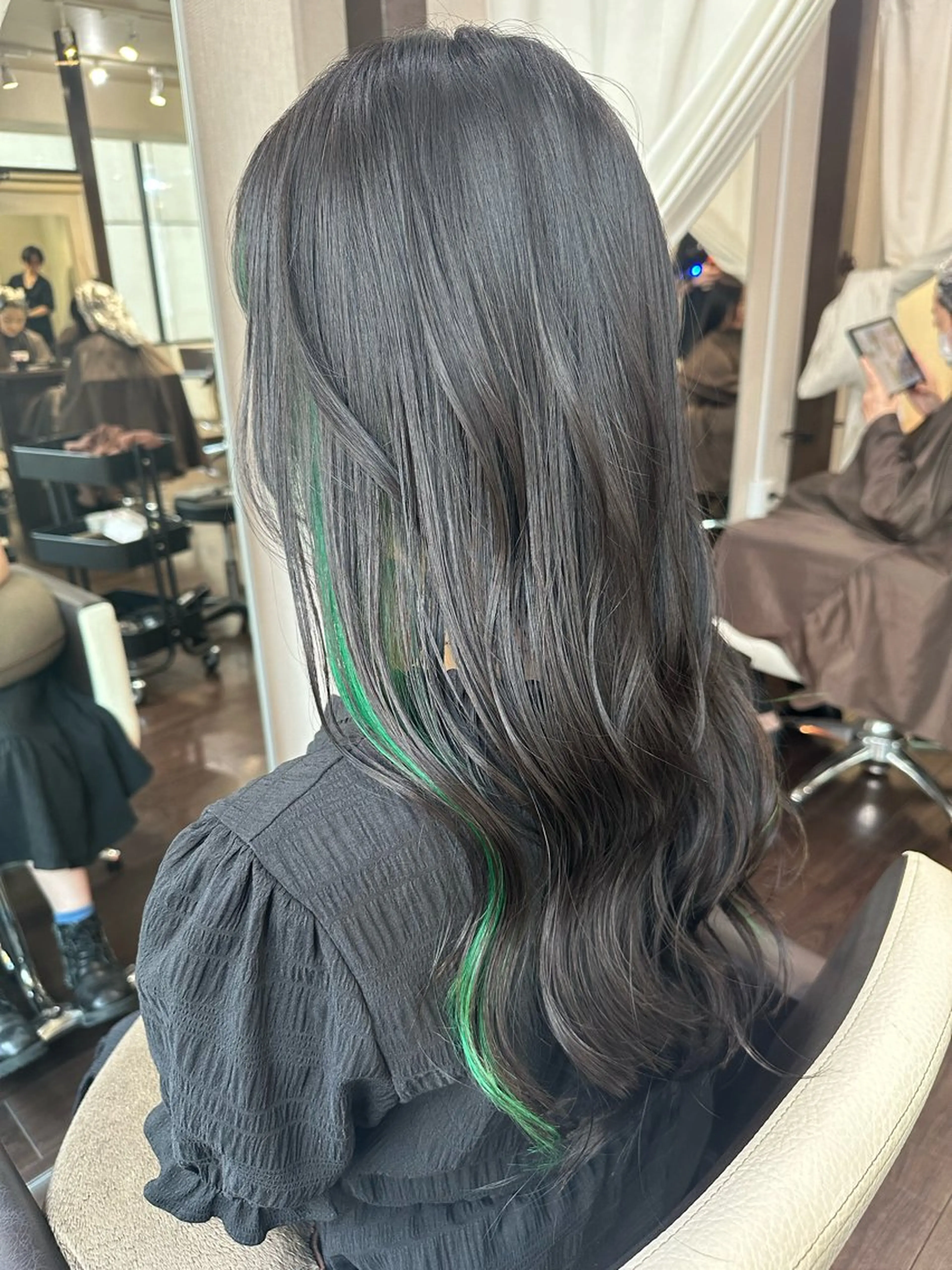 ロング カラー カット ヘアカラー トリートメント ヘッドスパ 🌹ULTOWA🌹 髪質改善/縮毛/店長のヘアスタイル
