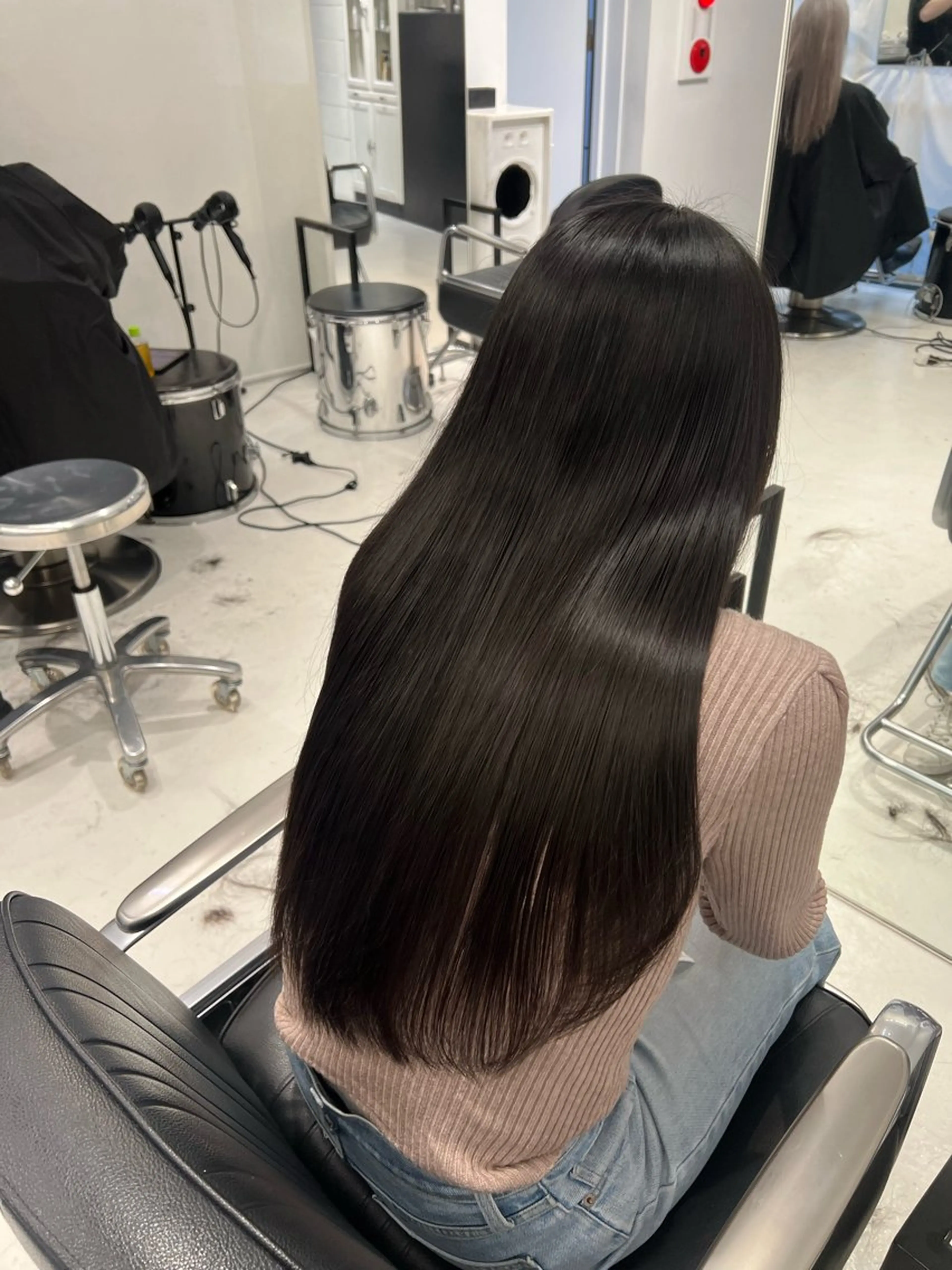 セミロング カラー カット ヘアカラー トリートメント HARU//原宿🤍 リピート率NO.1のヘアスタイル