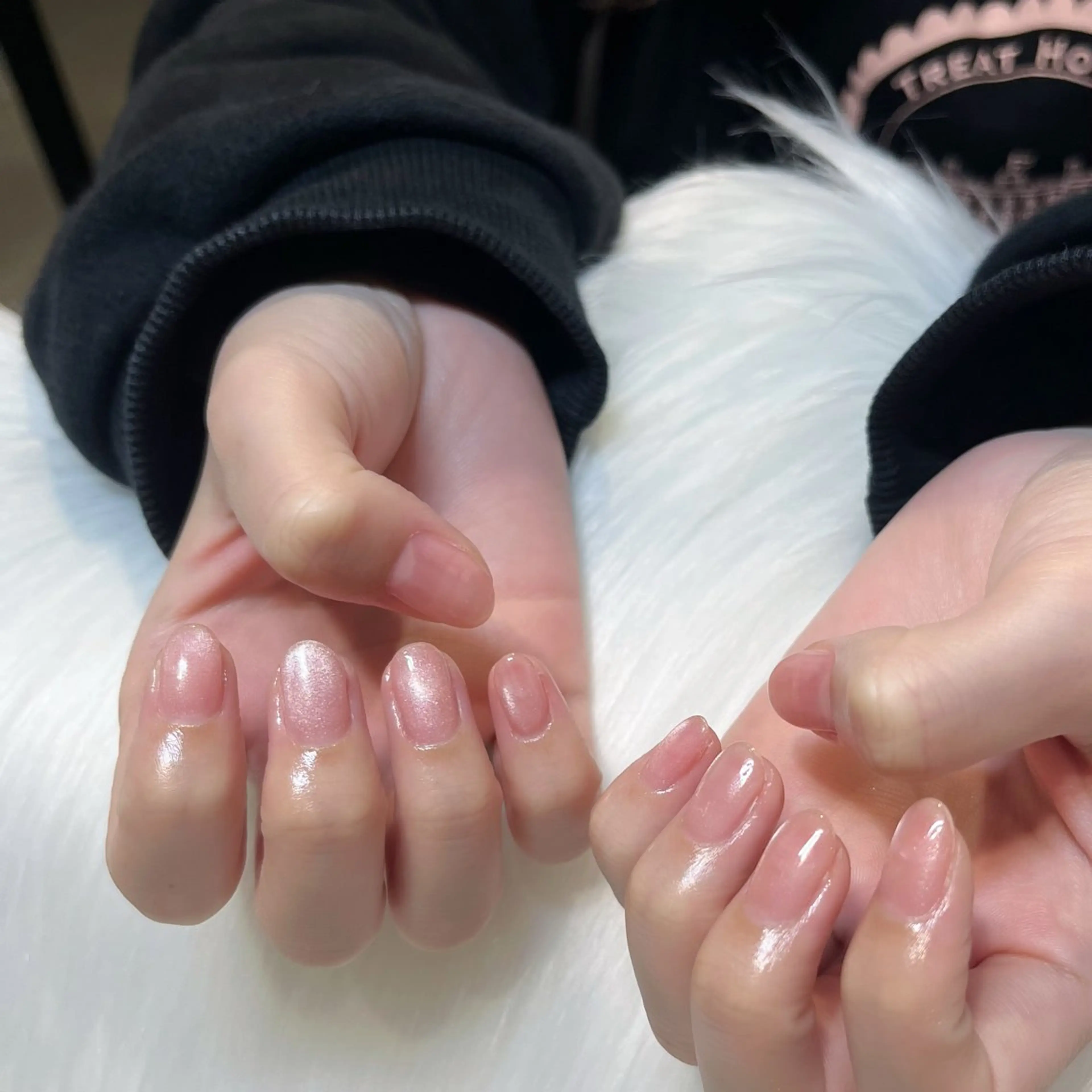 ネイル マグネットネイル ピンク KOKONA 🎀のネイルデザイン