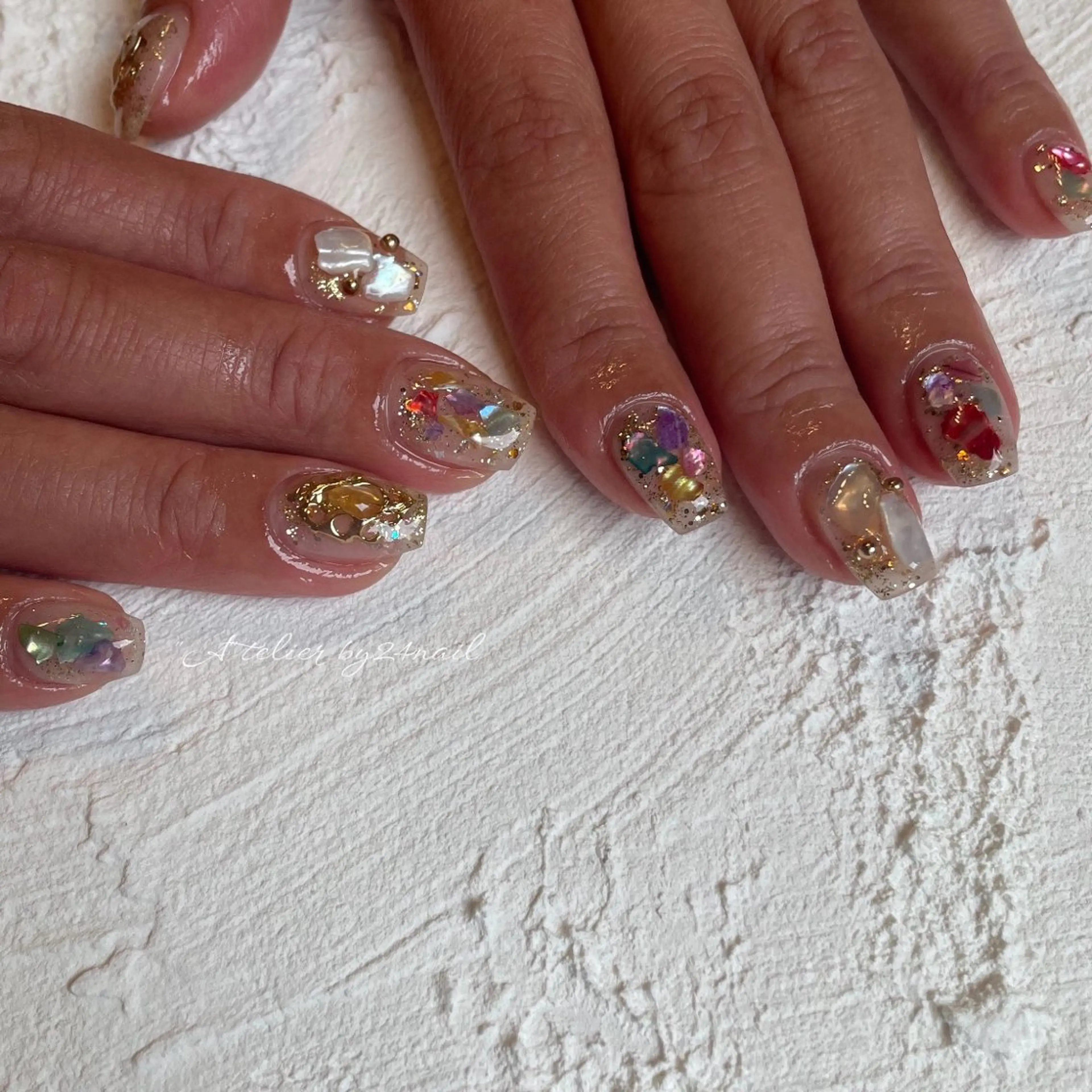 ãã€ã« ãã³ããã€ã« Atelier by 24nail/Ayaã®ãã€ã«ãã¶ã€ã³