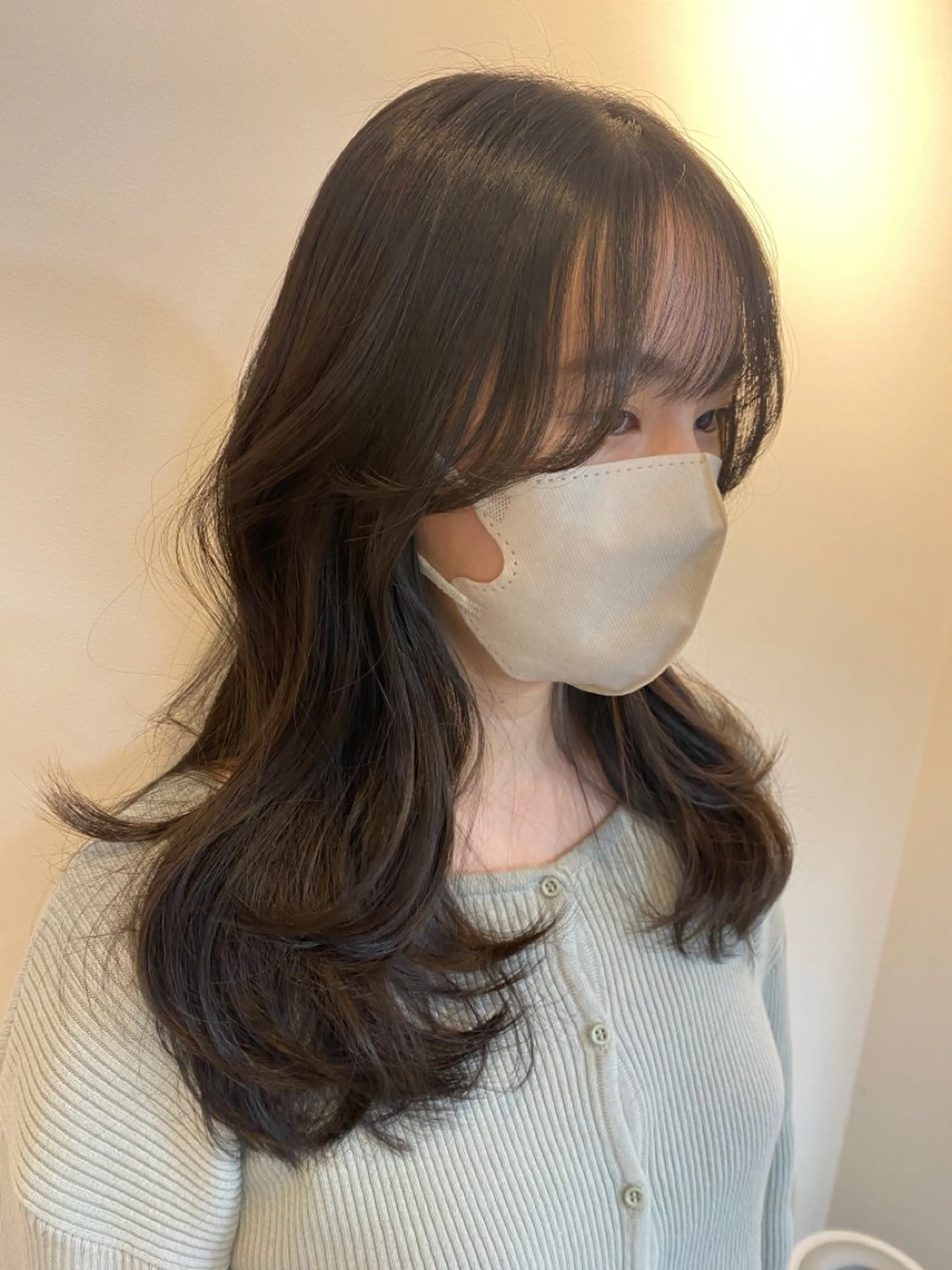 🤍韓国カット＋透明感カラー＋インプライム3stepトリートメント🤍の写真