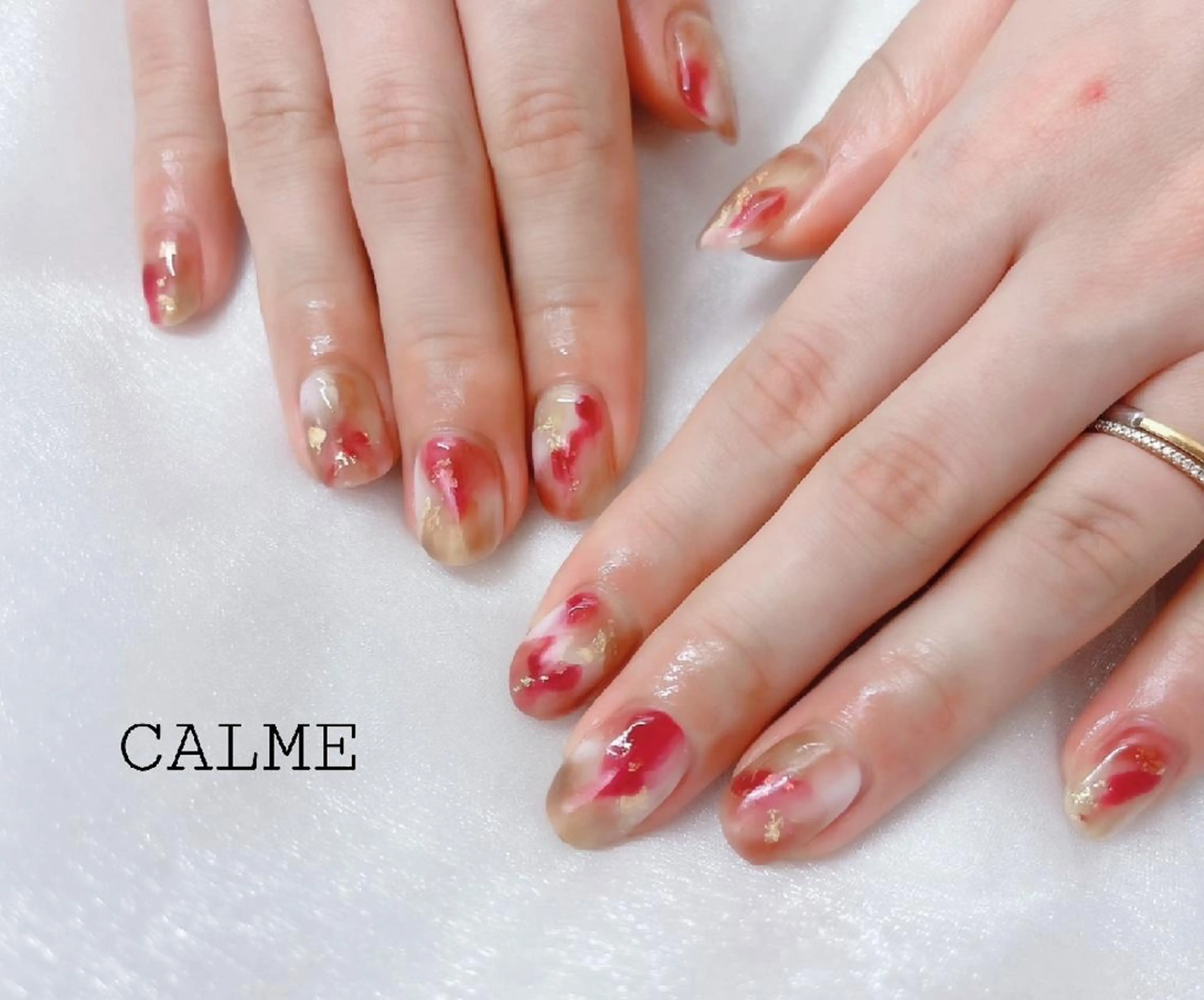ネイル 持ち込み CALME ♡のネイルデザイン