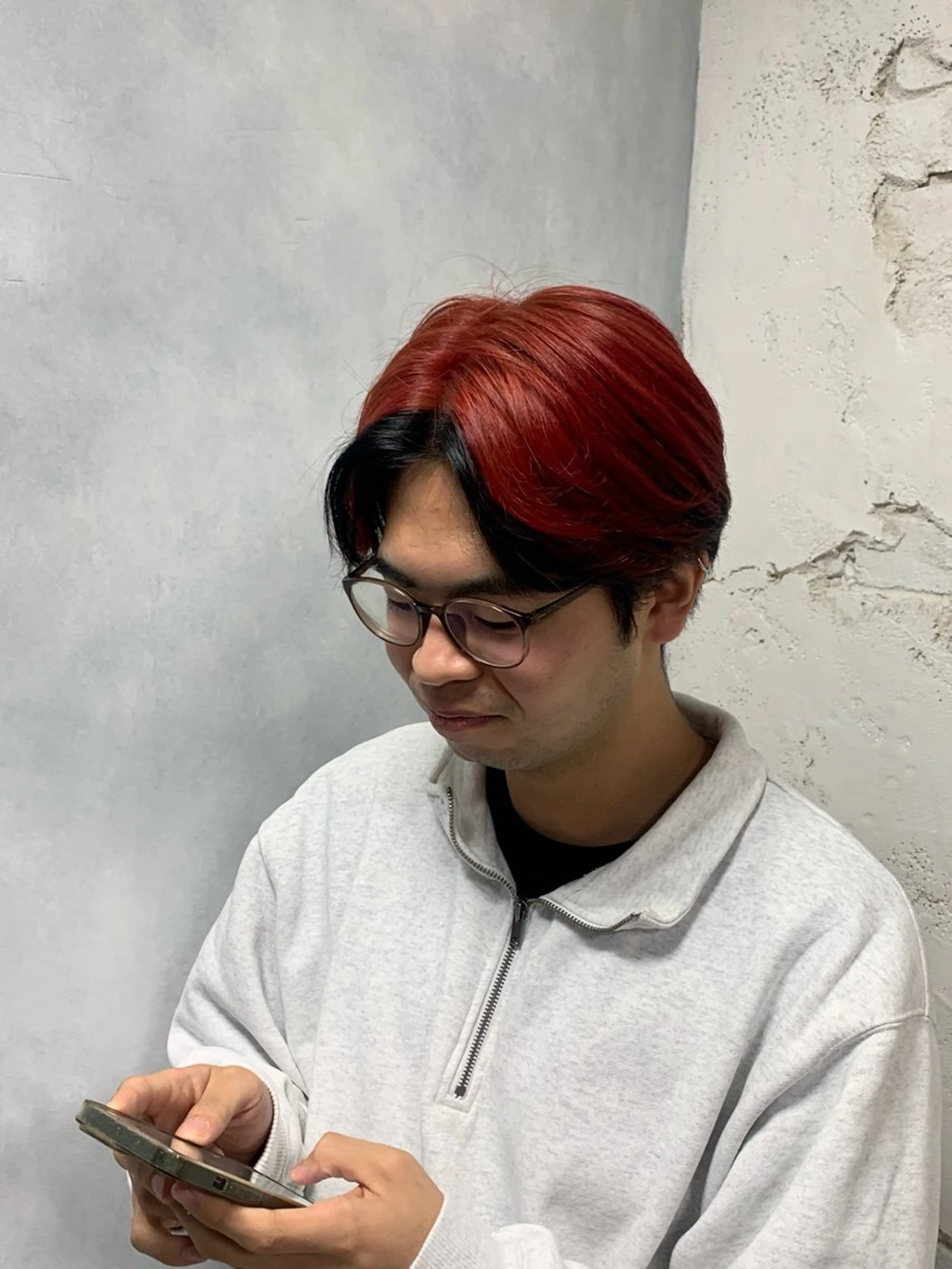 ショート カラー メンズ 🌶F-CODE RINA🌶のヘアスタイル