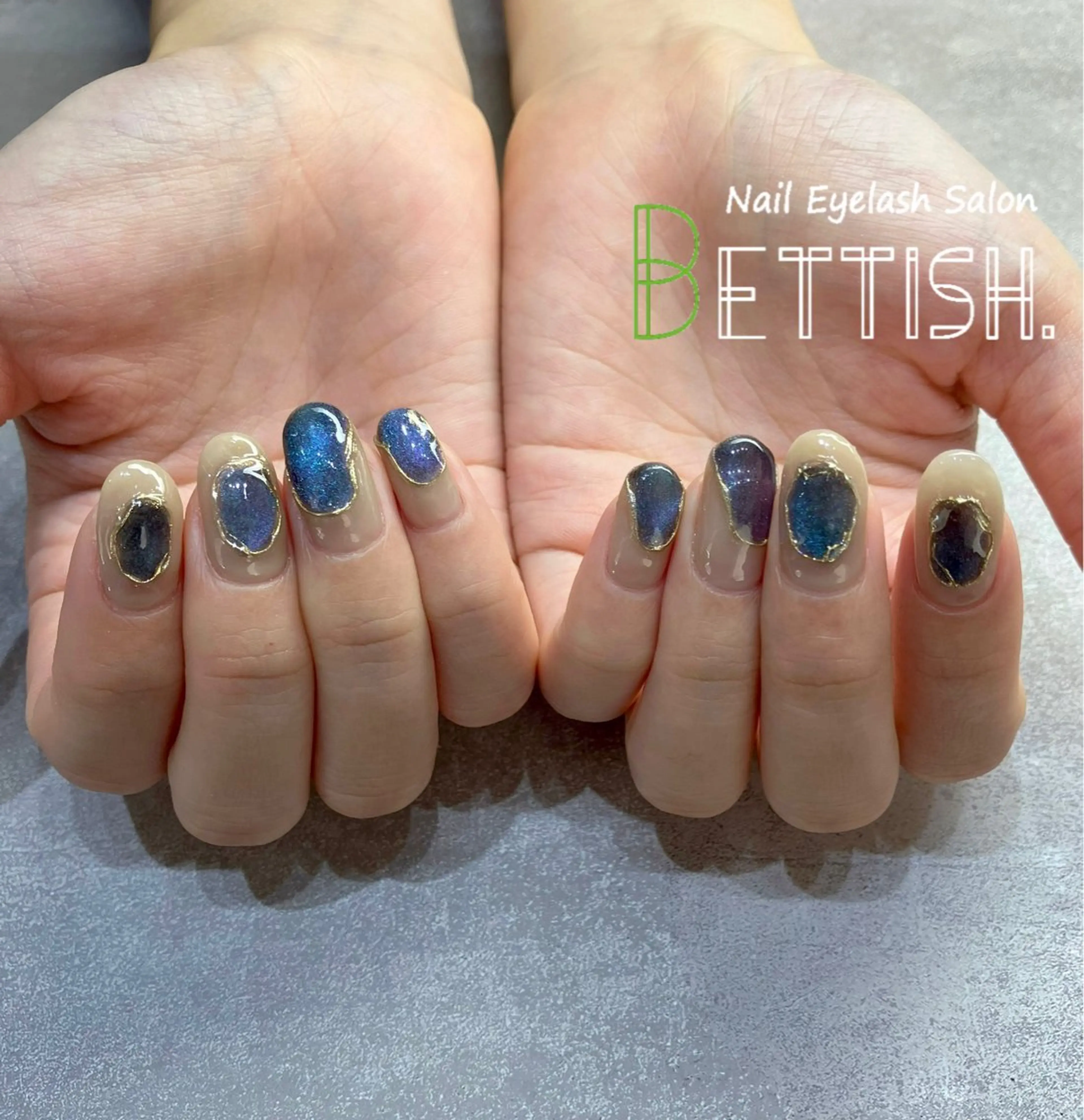 ネイル マグネットネイル BETTISH. KUMIKO☺︎︎のネイルデザイン