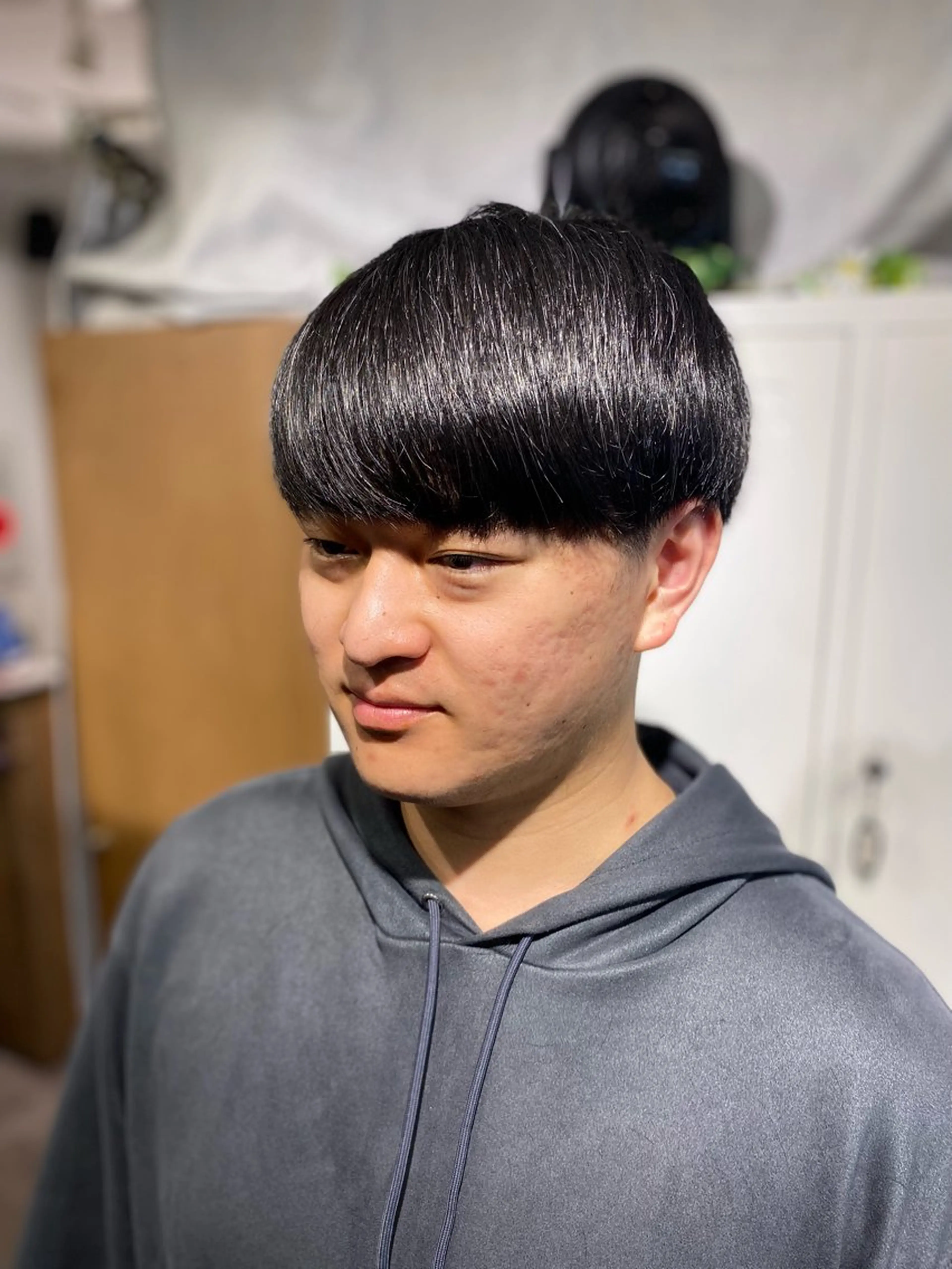 【50％OFF】メンズカット+髪質改善縮毛矯正+3STEPトリートメント💈の写真