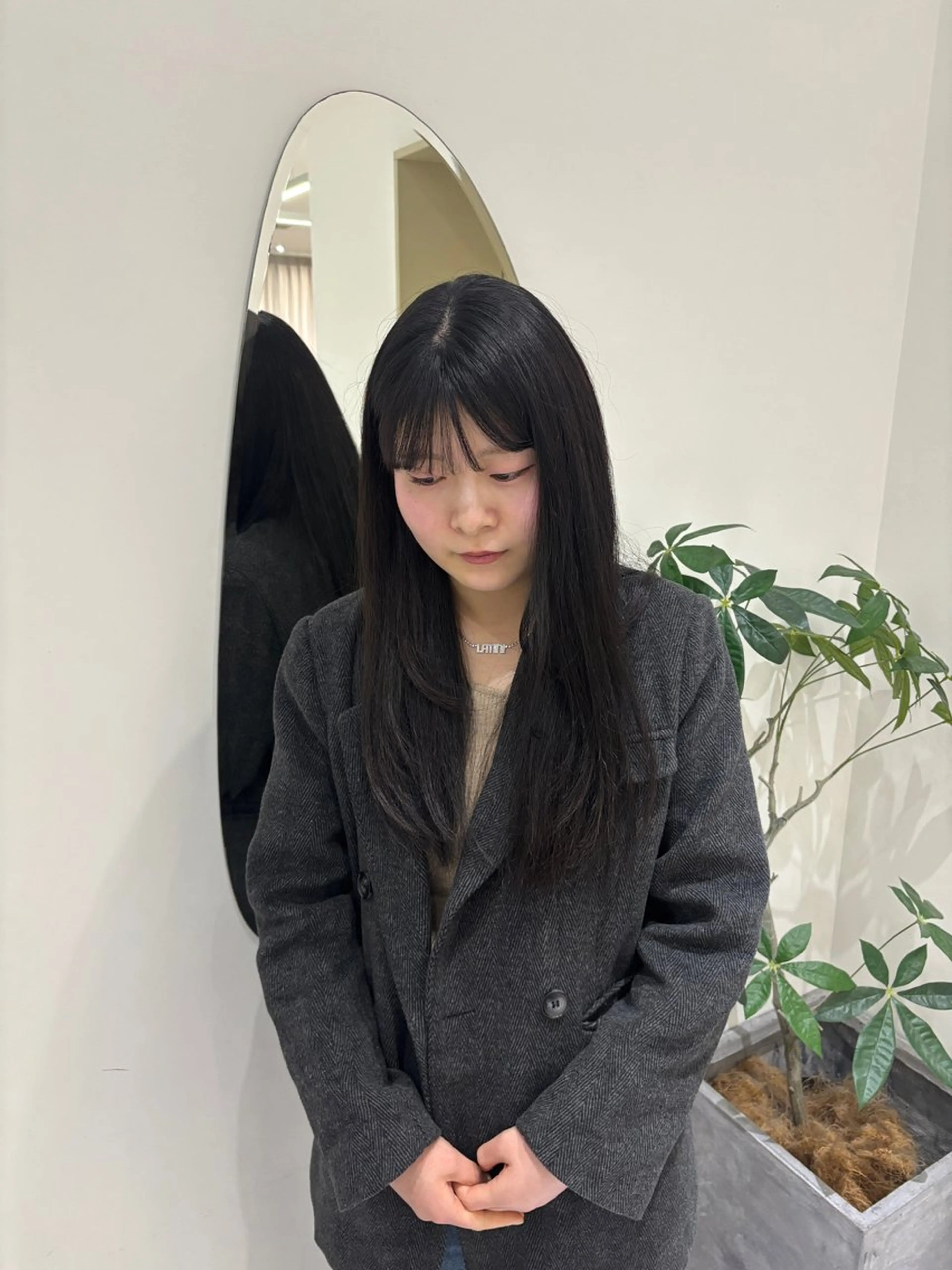 ロング ヘアカラー トリートメント Zina天神/ nozomiのヘアスタイル