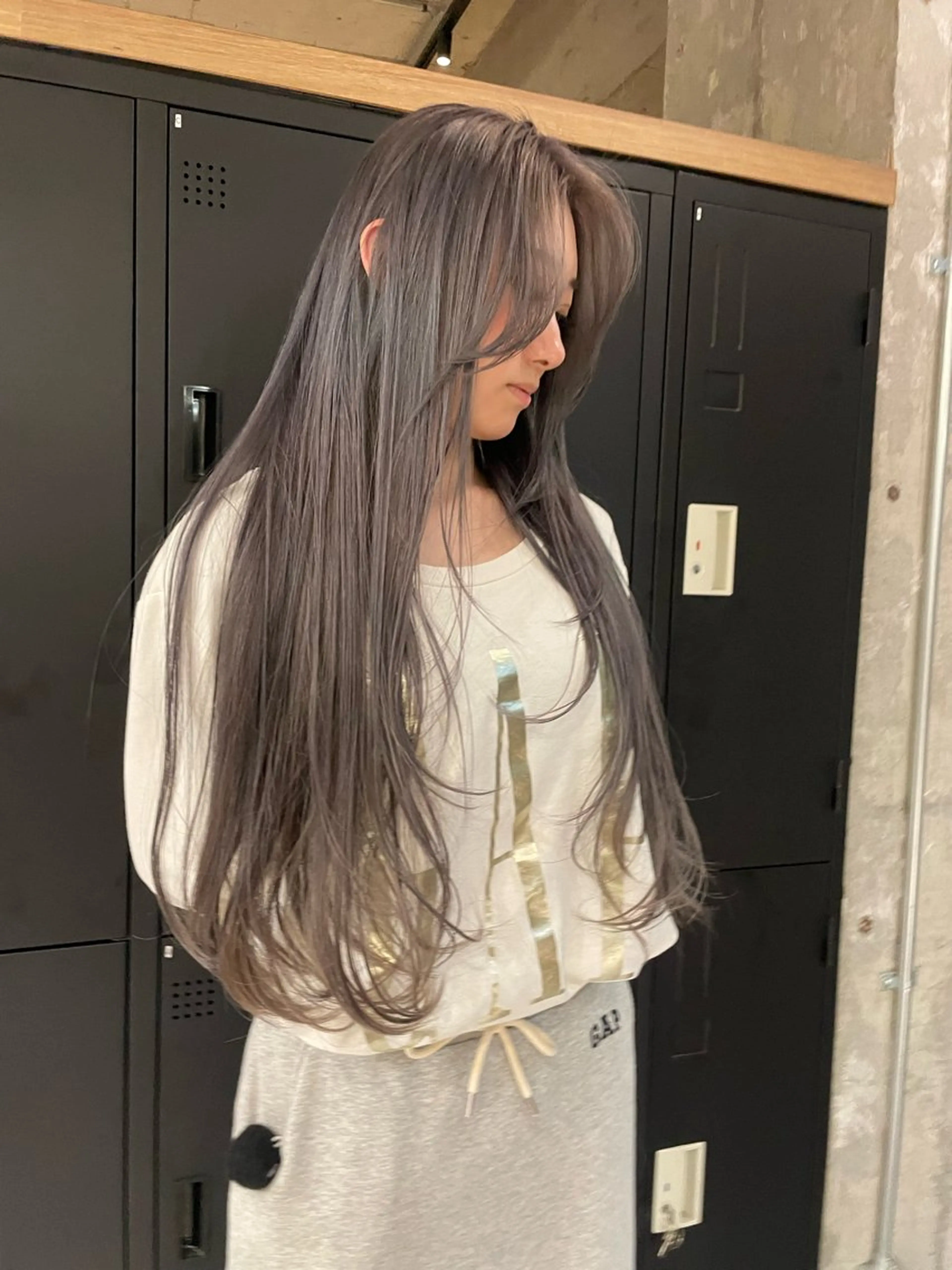 ロング 🫧ハイライトカラー 🫧 𝓜𝓘𝓤のヘアスタイル